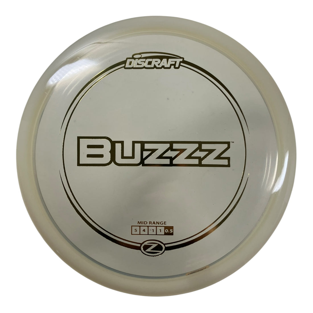 Discraft Buzzz | Z Line | Clear/Gold 173g Disc Golf