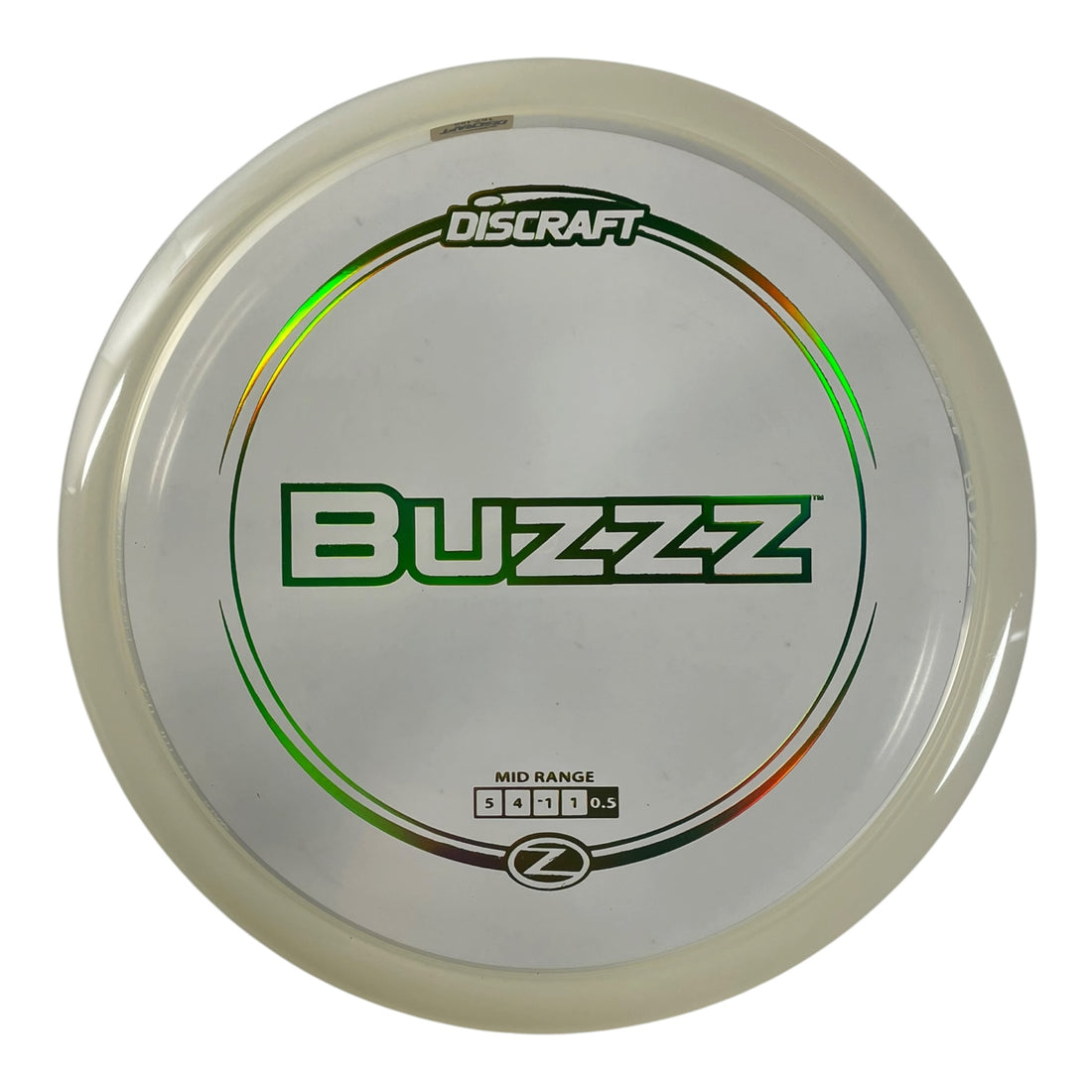 Discraft Buzzz | Z Line | Clear/Green Holo 167g Disc Golf