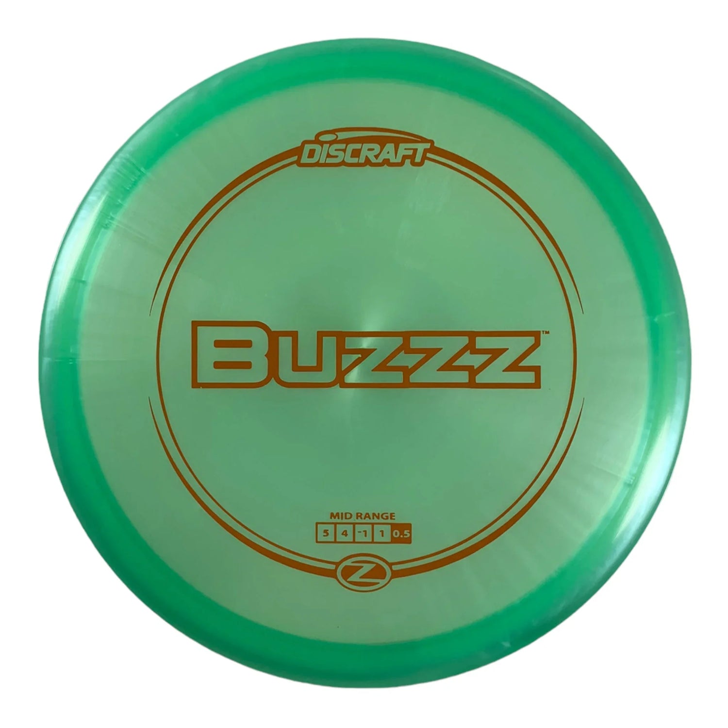 Discraft Buzzz | Z Line | Green/Orange 177g Disc Golf