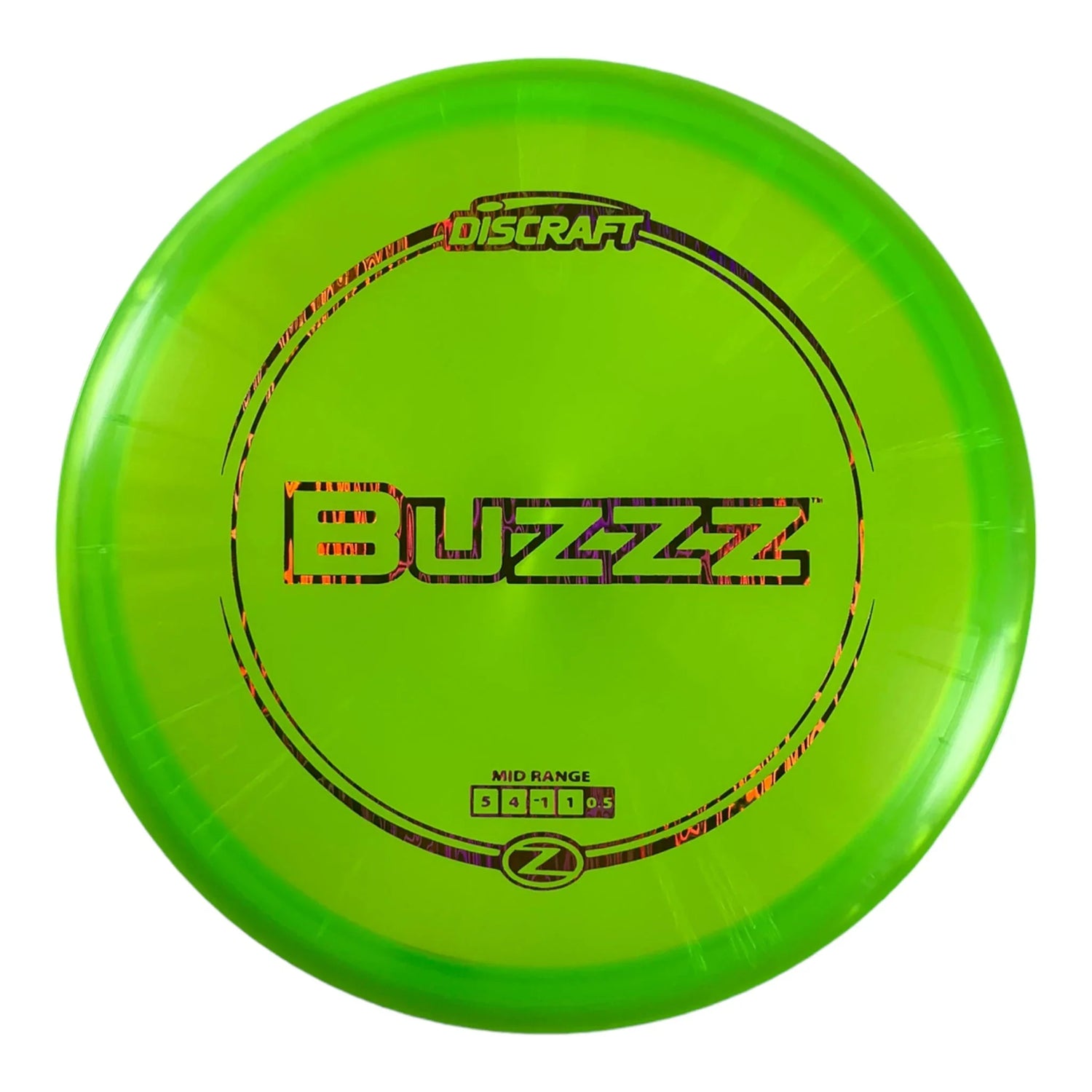 Discraft Buzzz | Z Line | Green/Pink 177g Disc Golf
