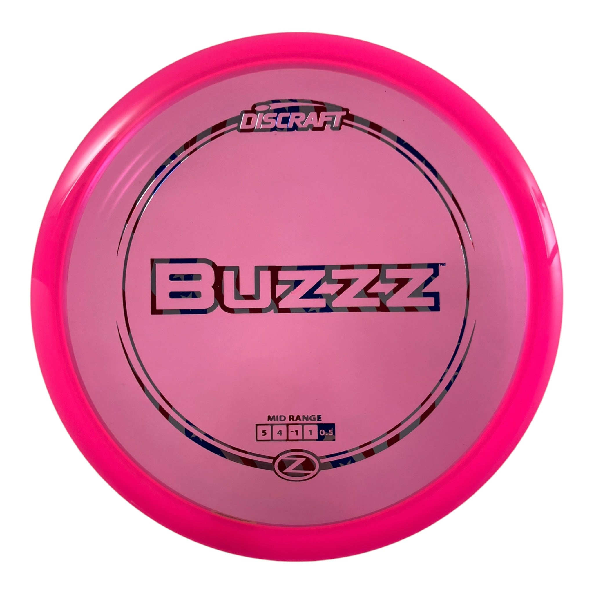 Discraft Buzzz | Z Line | Pink/USA 172g Disc Golf