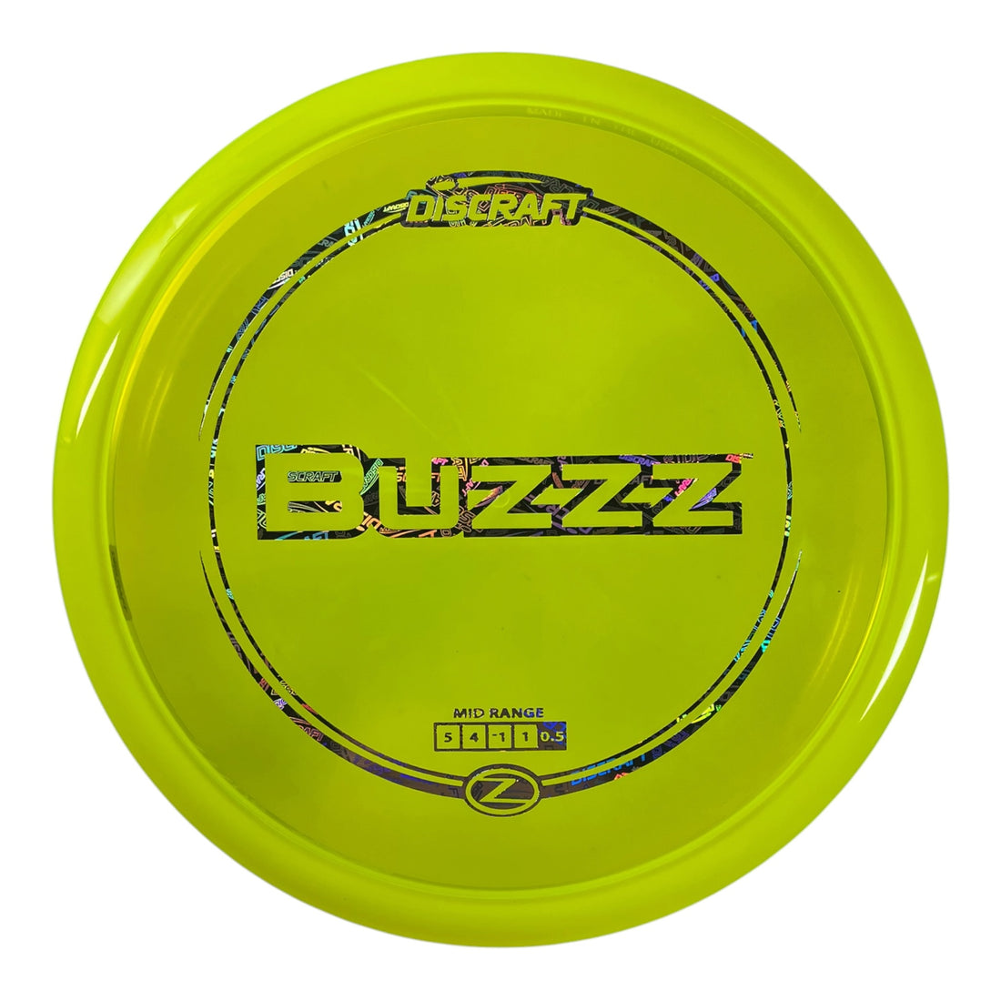 Discraft Buzzz | Z Line | Yellow/Discraft Logo 173g Disc Golf