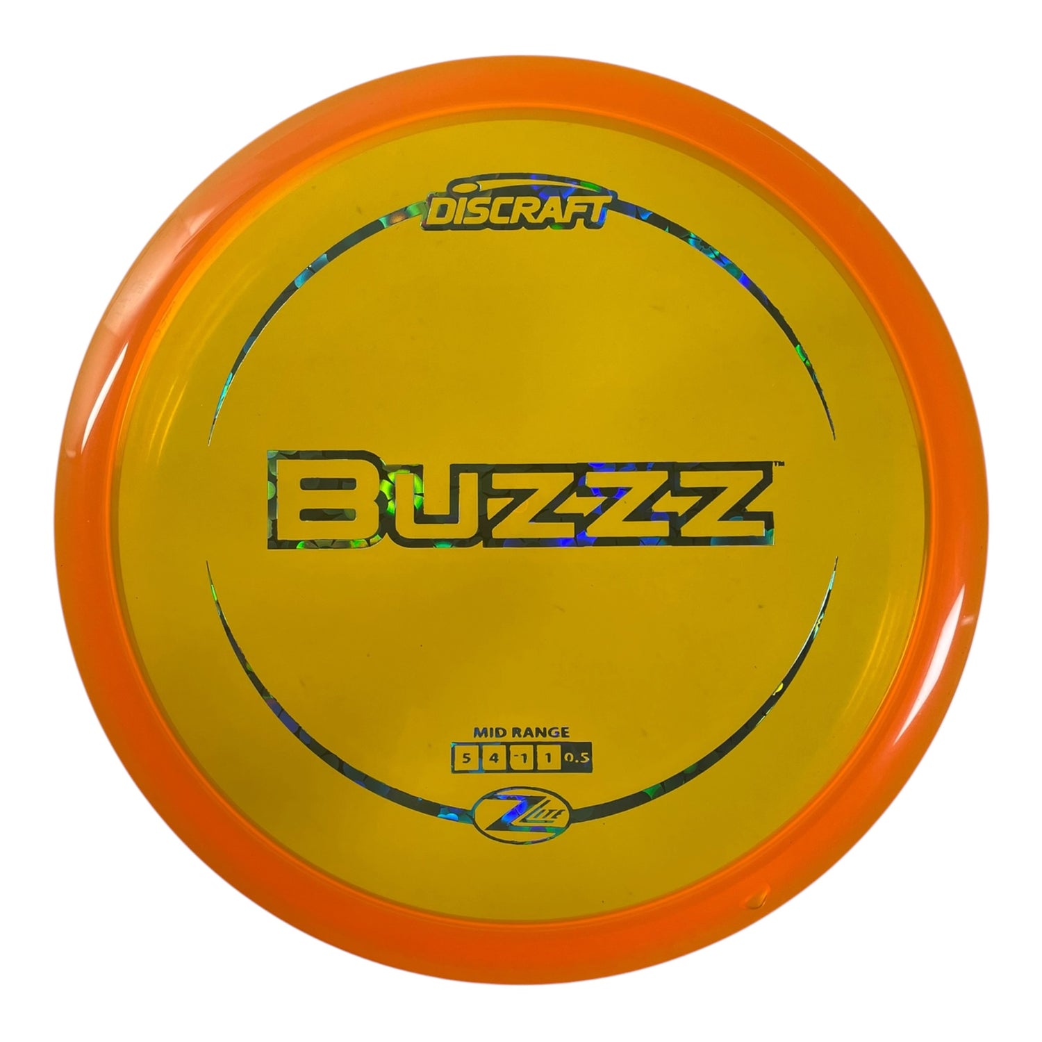 Discraft Buzzz | Z Lite | Orange/Flowers 158g Disc Golf