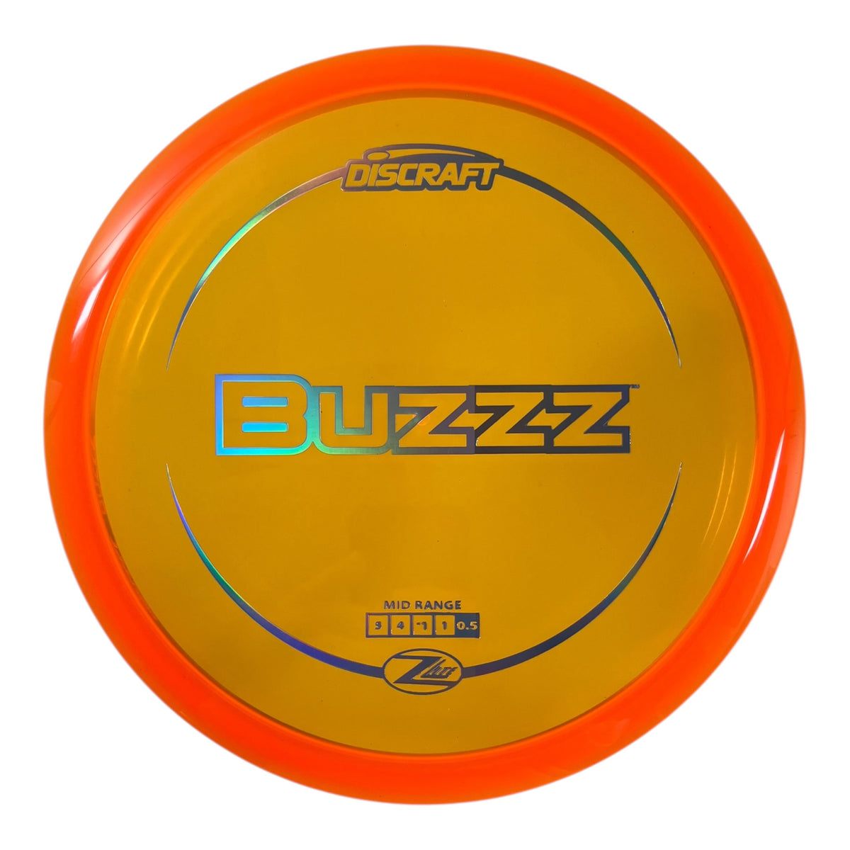 Discraft Buzzz | Z Lite | Orange/Holo 159g Disc Golf