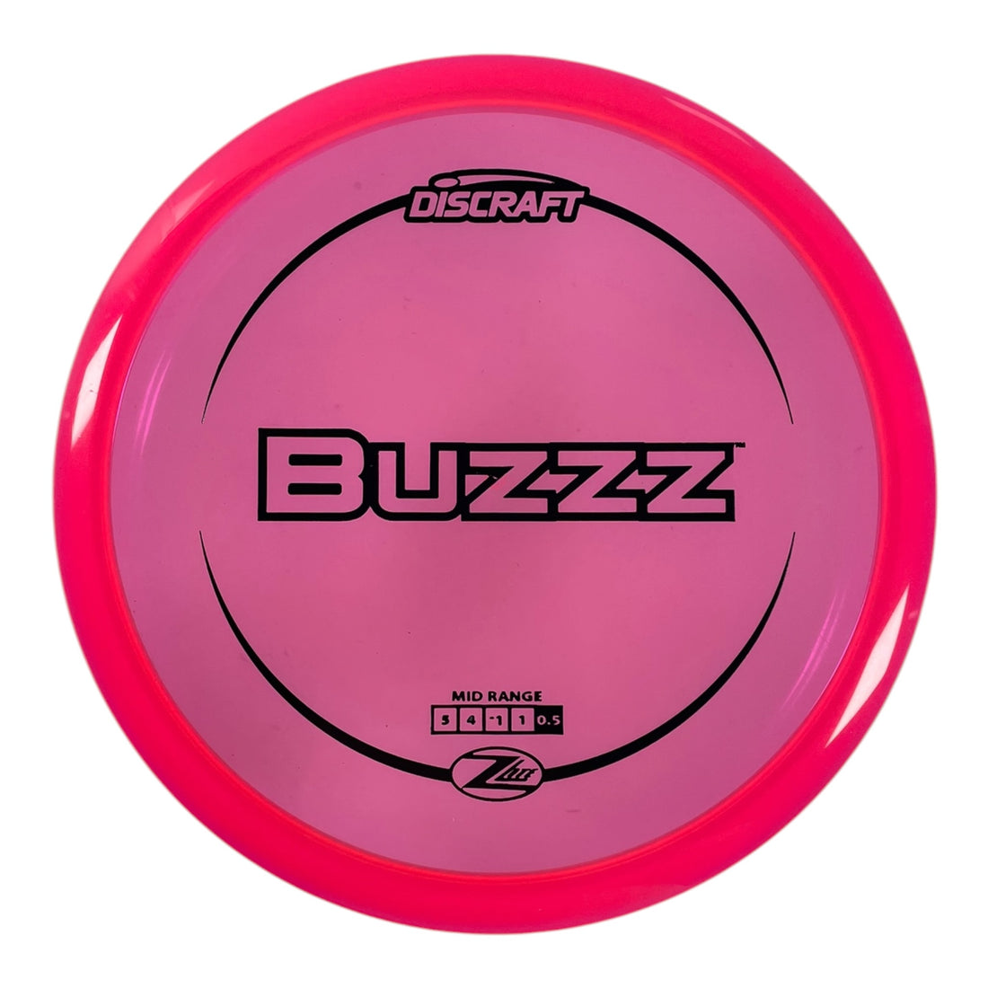 Discraft Buzzz | Z Lite | Pink/Black 167g Disc Golf