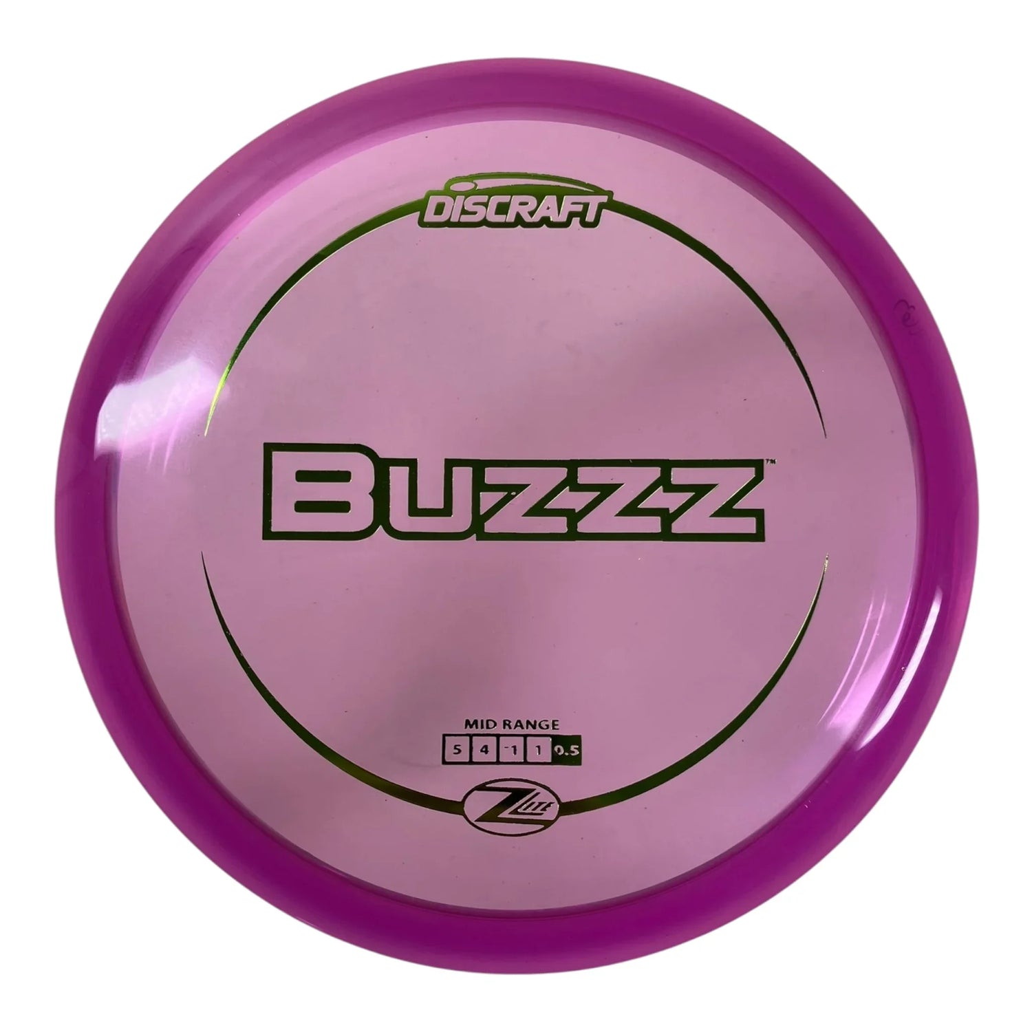 Discraft Buzzz | Z Lite | Purple/Green 163g Disc Golf