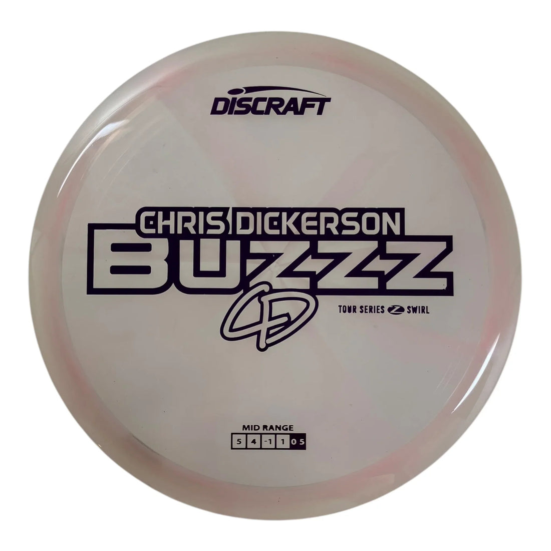 Discraft Buzzz | Z Swirl | Pink/Purple 175g (Chris Dickerson 2025 Tour Series) Disc Golf