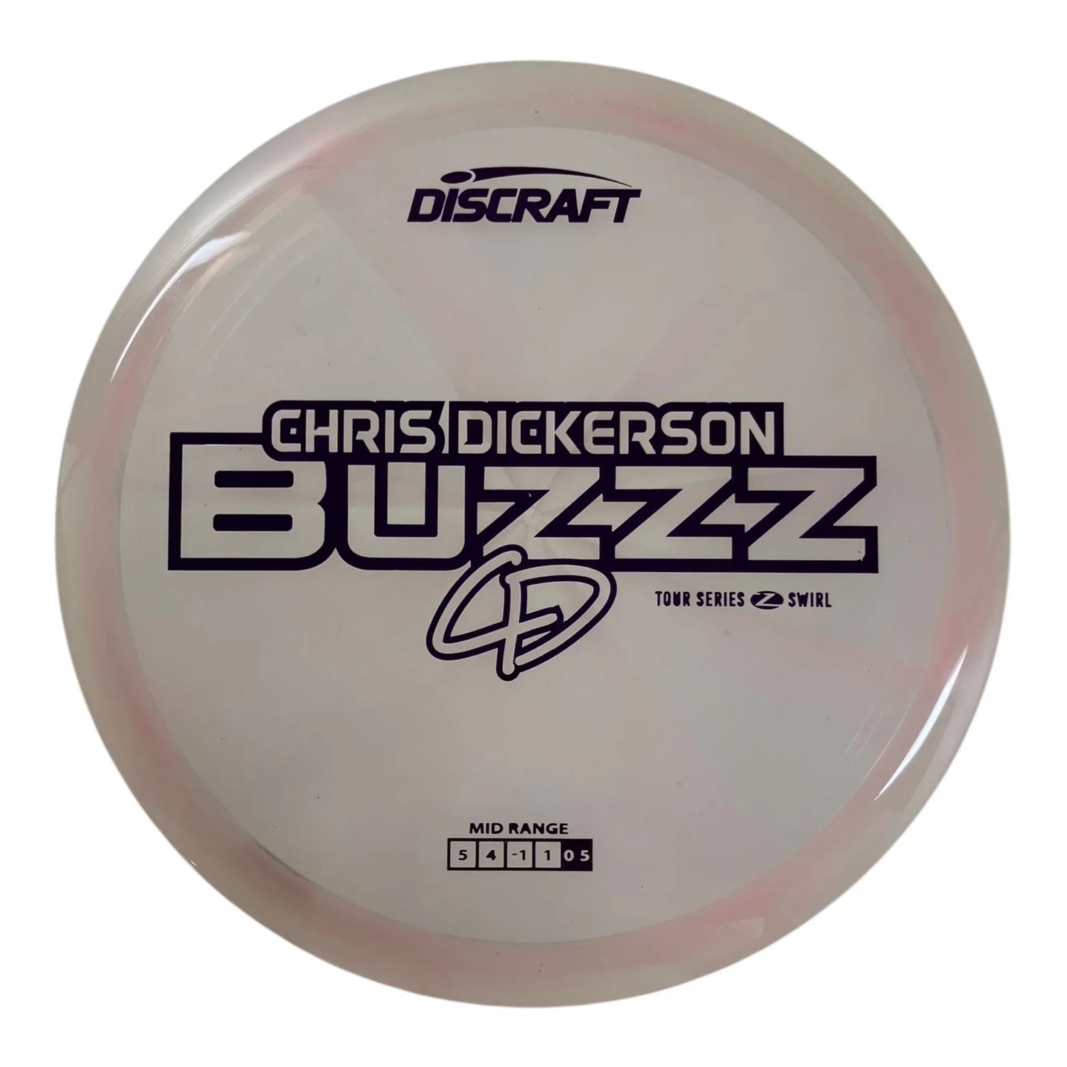 Discraft Buzzz | Z Swirl | Pink/Purple 175g (Chris Dickerson 2025 Tour Series) Disc Golf