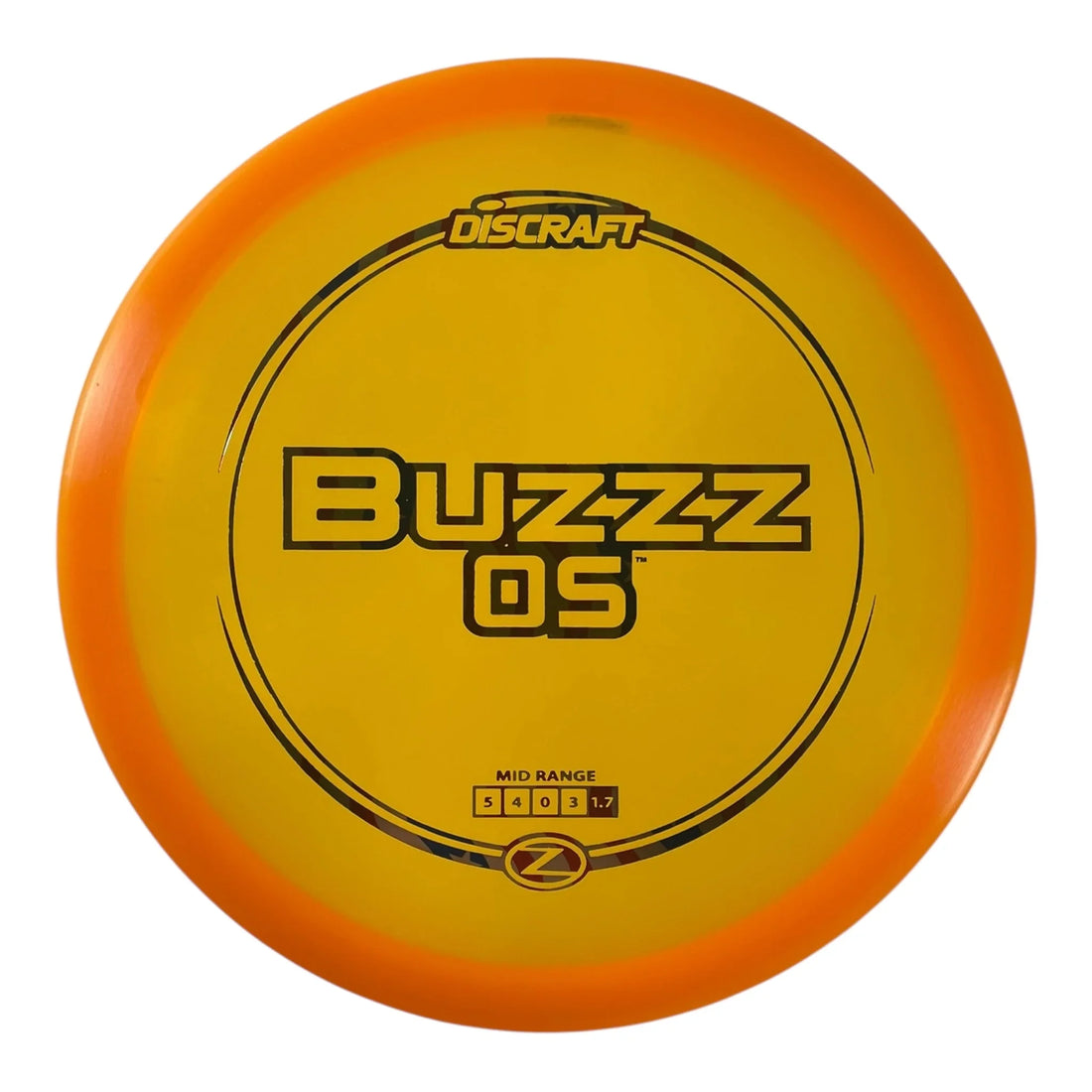 Discraft Buzzz OS | Z Line | Orange/USA 168g Disc Golf