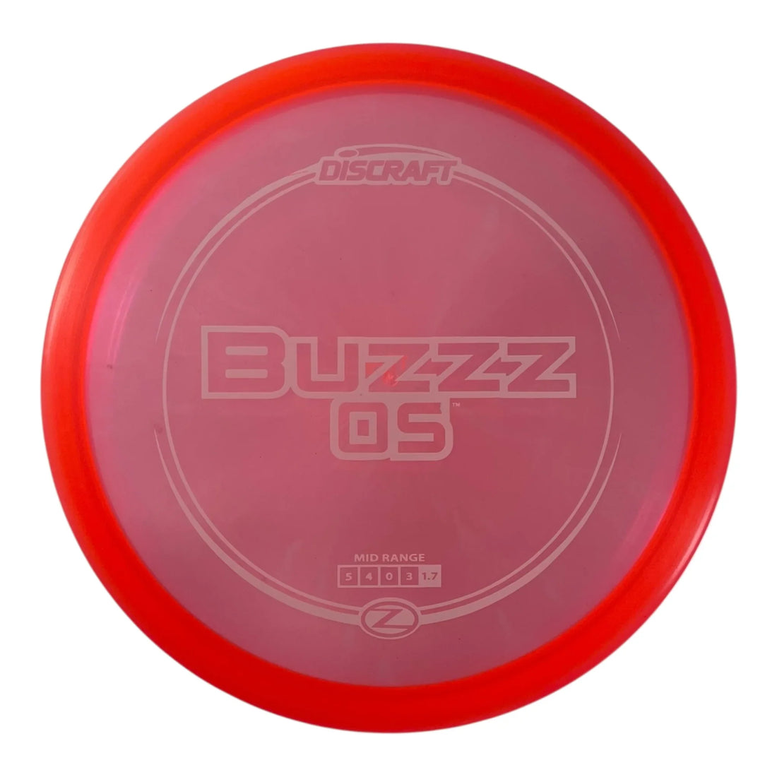 Discraft Buzzz OS | Z Line | Orange/White 171g Disc Golf