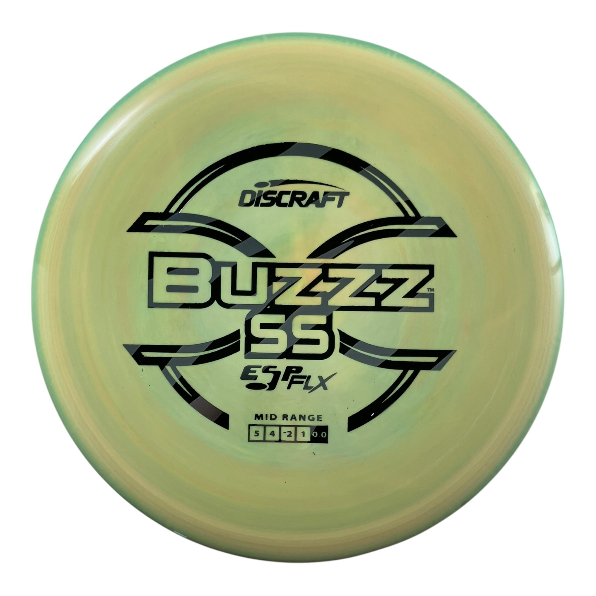 Discraft Buzzz SS | ESP FLX | Yellow/Stripes 175g Disc Golf