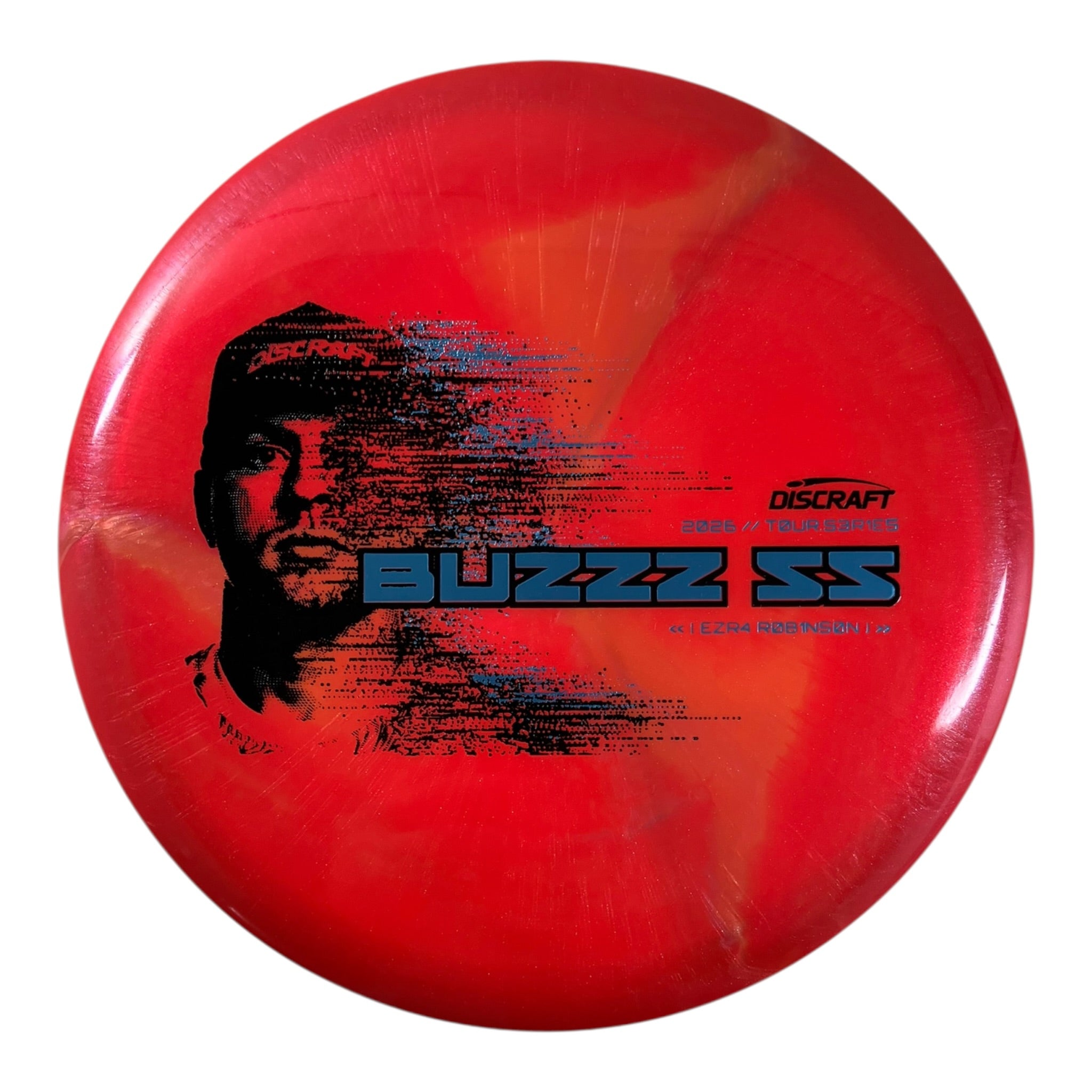Discraft Buzzz SS | Titanium Big Z | Orange/Blue 177g (Ezra Robinson 2026 Tour Series) Disc Golf