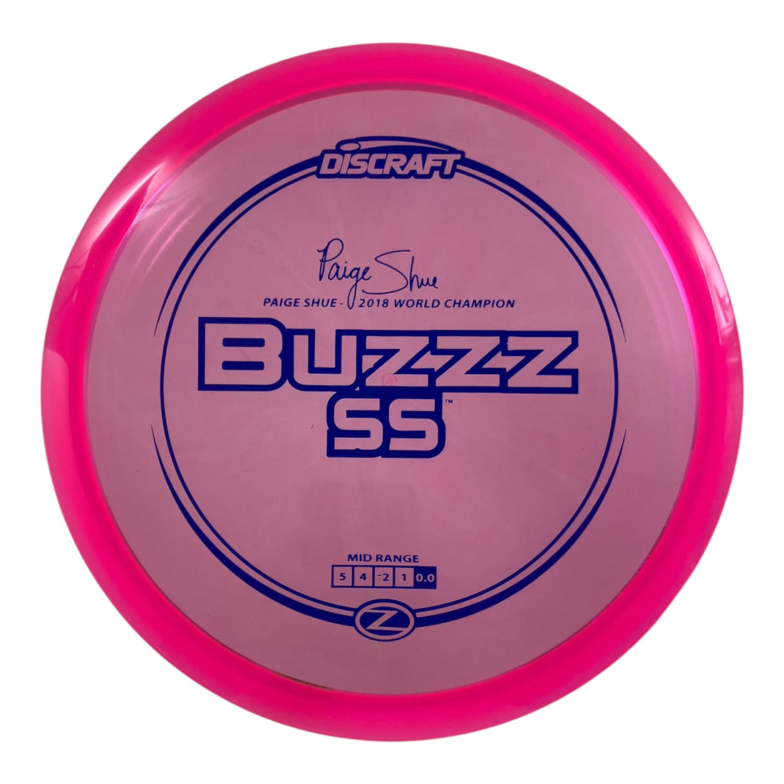 Discraft Buzzz SS | Z Line | Pink/Blue 175g Disc Golf