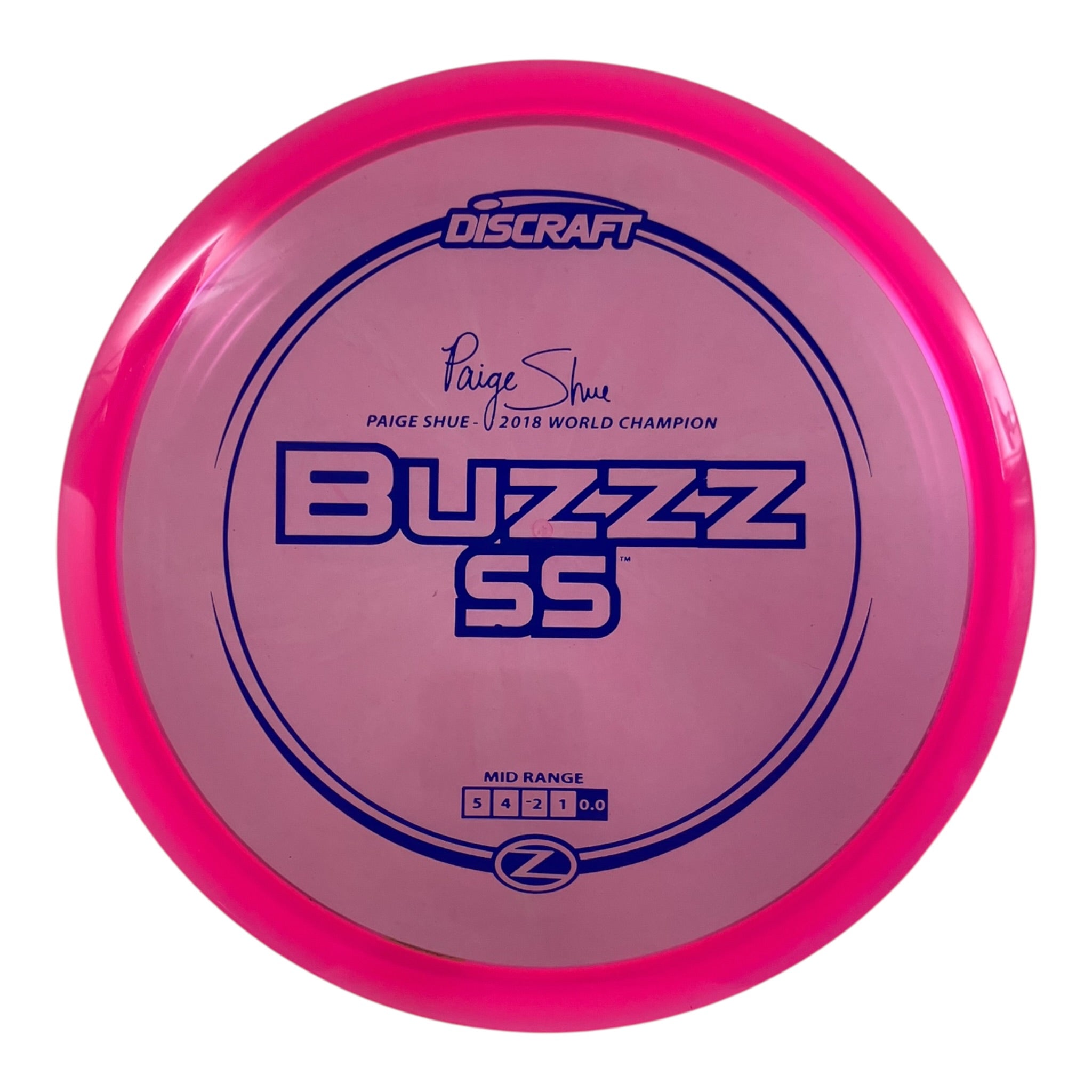 Discraft Buzzz SS | Z Line | Pink/Blue 175g Disc Golf