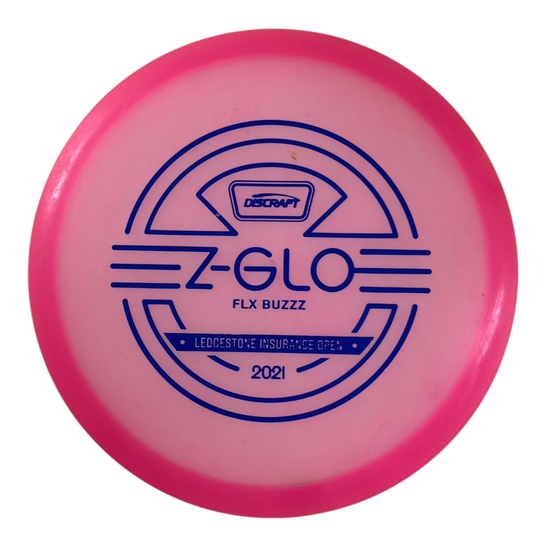 Discraft Buzzz - Used Good | Z-Glo FLX | Pink/Blue 172g (Ledgestone 2021) Disc Golf