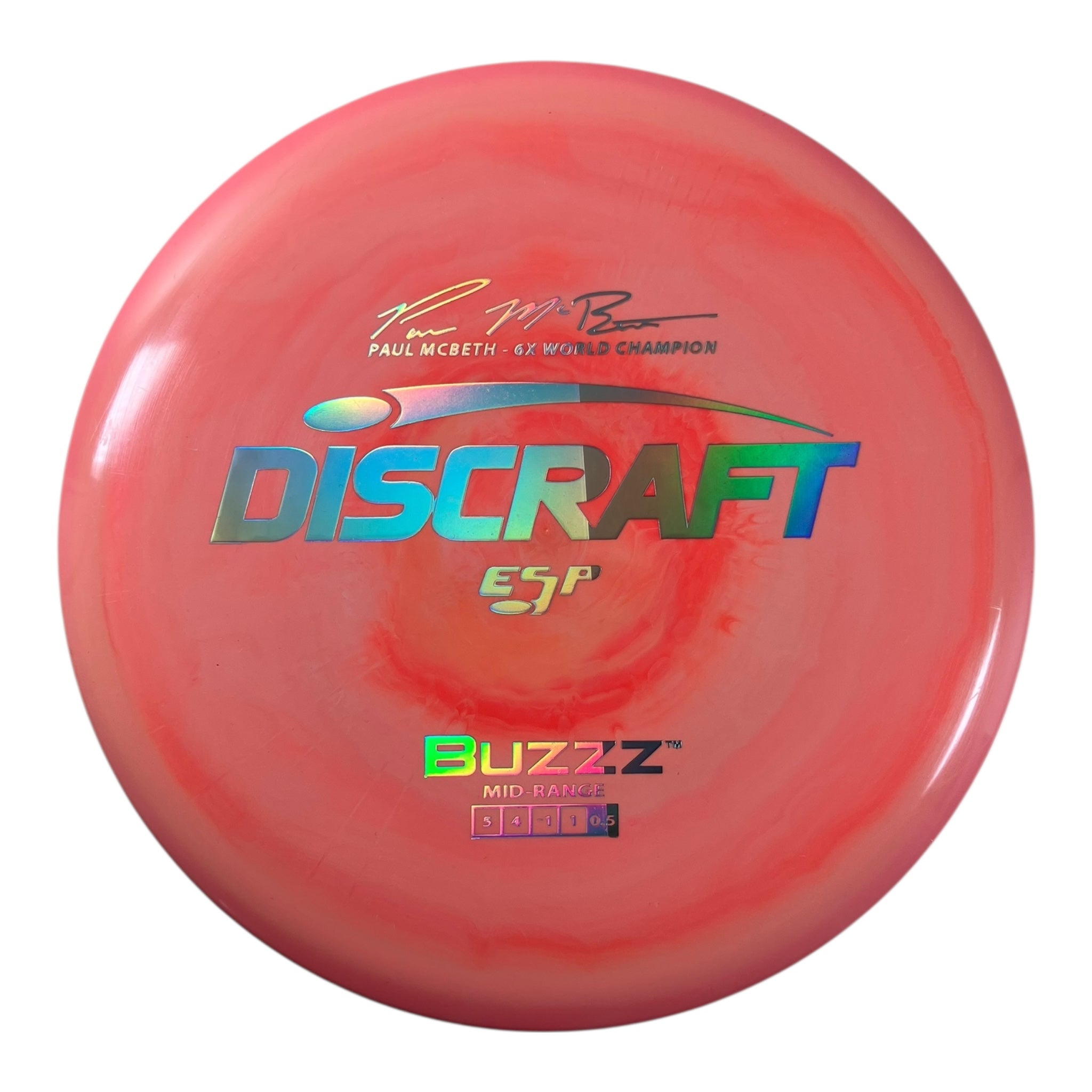 Discraft Buzzz - Used Like New | ESP | Coral/Holo 177g Disc Golf