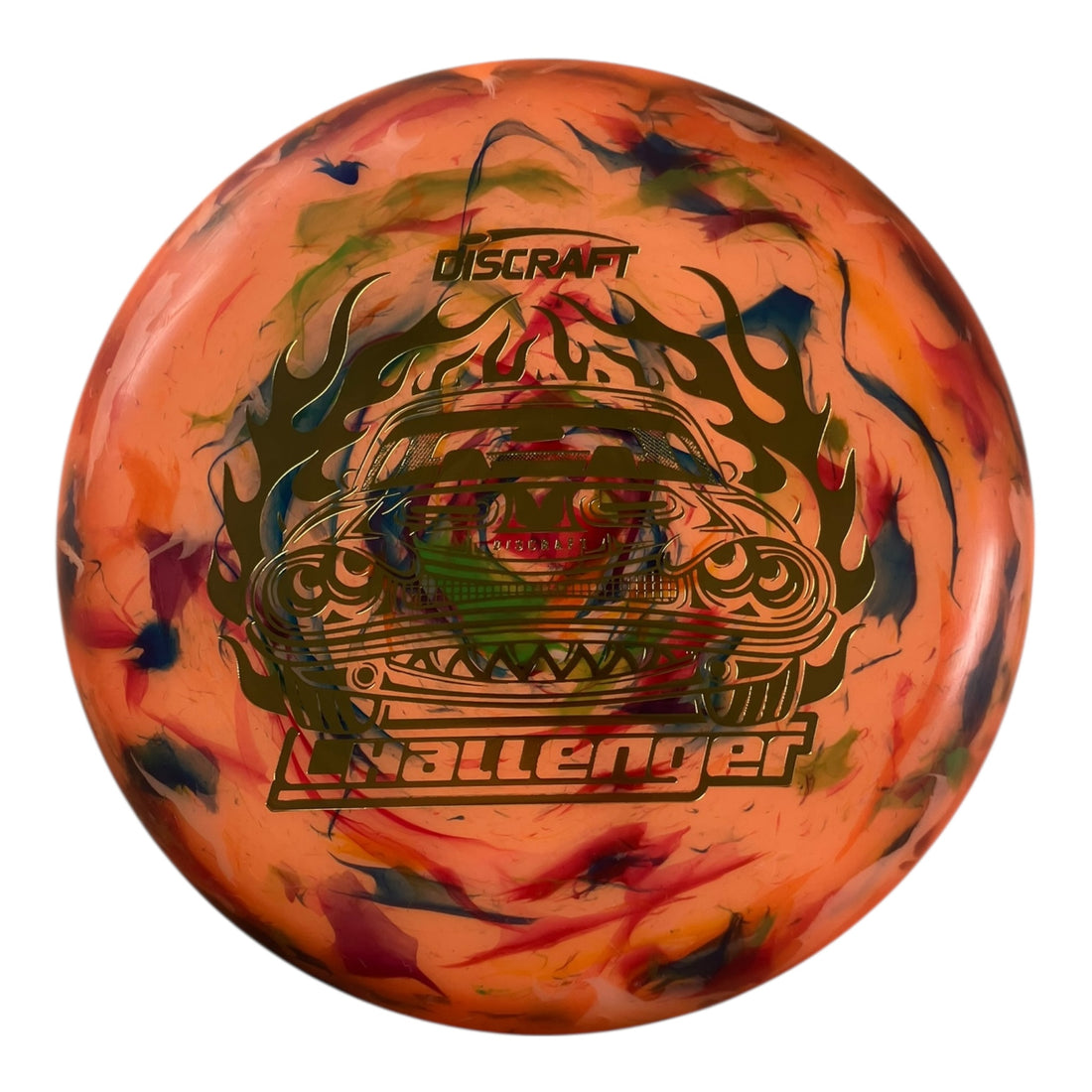 Discraft Challenger | Jawbreaker | Orange/Gold 119g (Lightweight) Disc Golf