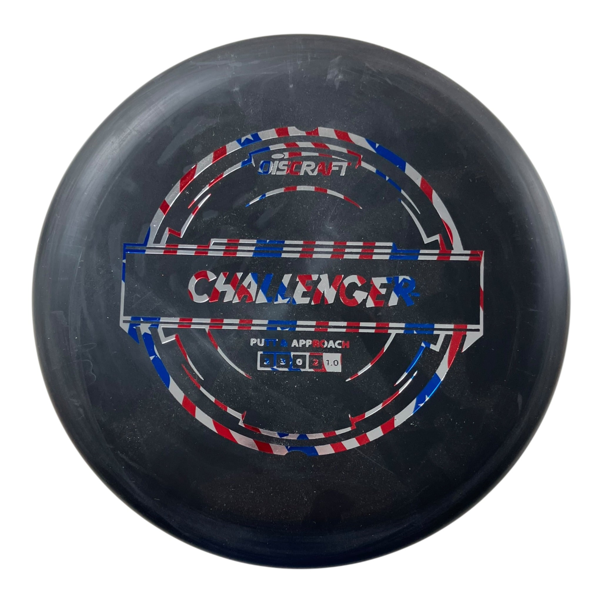 Discraft Challenger | Putter Line | Black/USA 168g Disc Golf