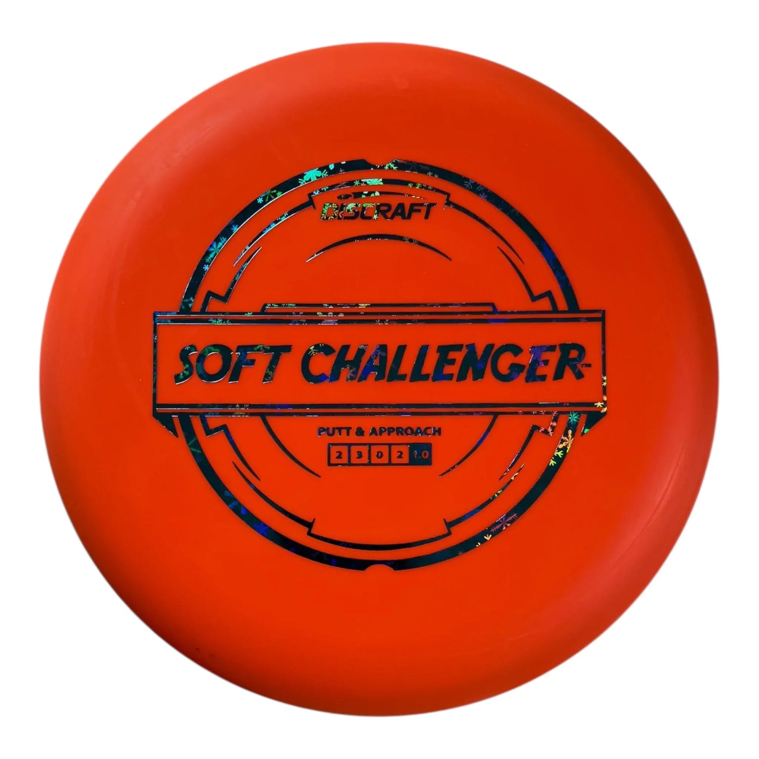 Discraft Challenger | Putter Line Soft | Orange/Blue 172g Disc Golf