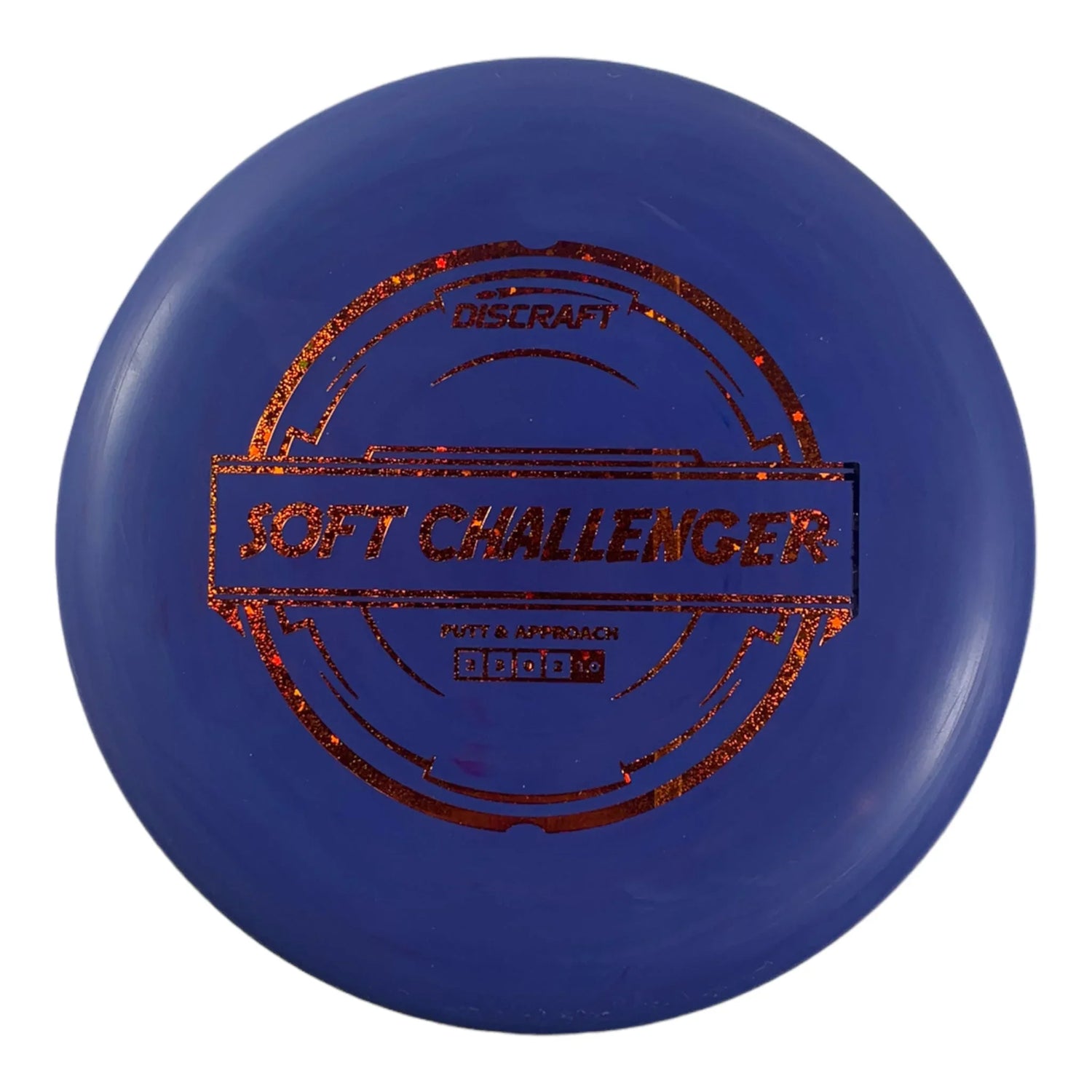 Discraft Challenger | Putter Line Soft | Purple/Orange 172g Disc Golf