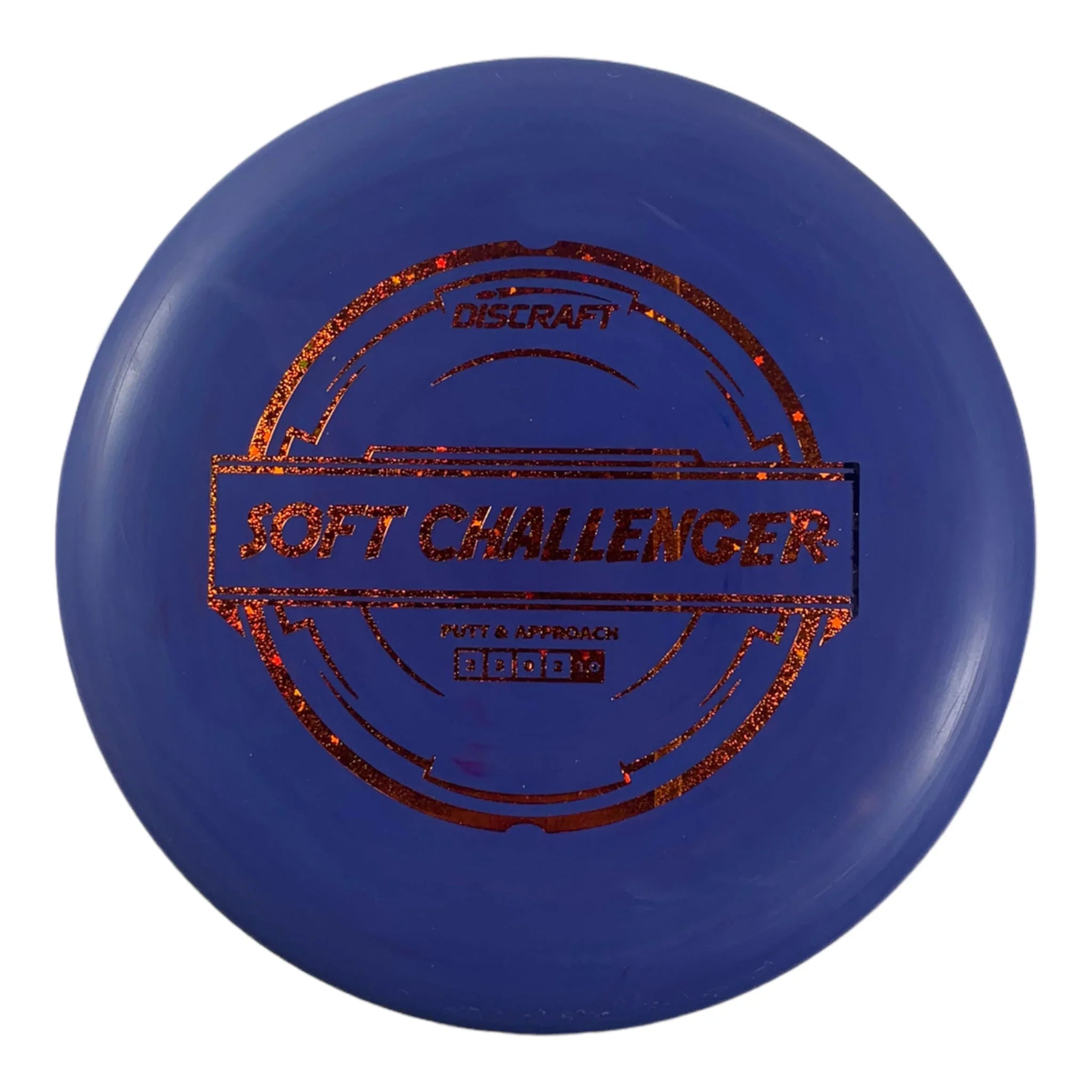 Discraft Challenger | Putter Line Soft | Purple/Orange 172g Disc Golf