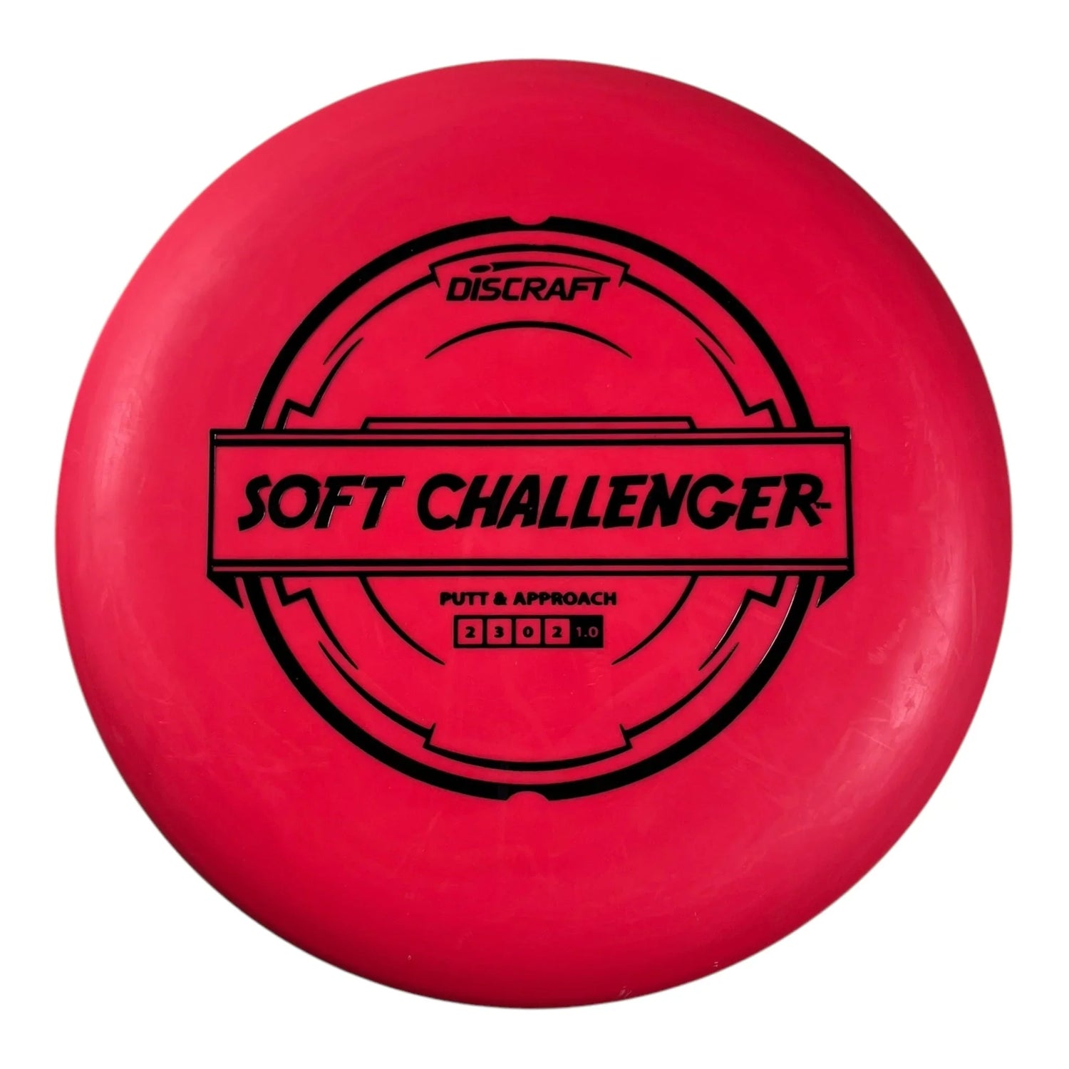Discraft Challenger | Putter Line Soft | Red/Black 173g Disc Golf