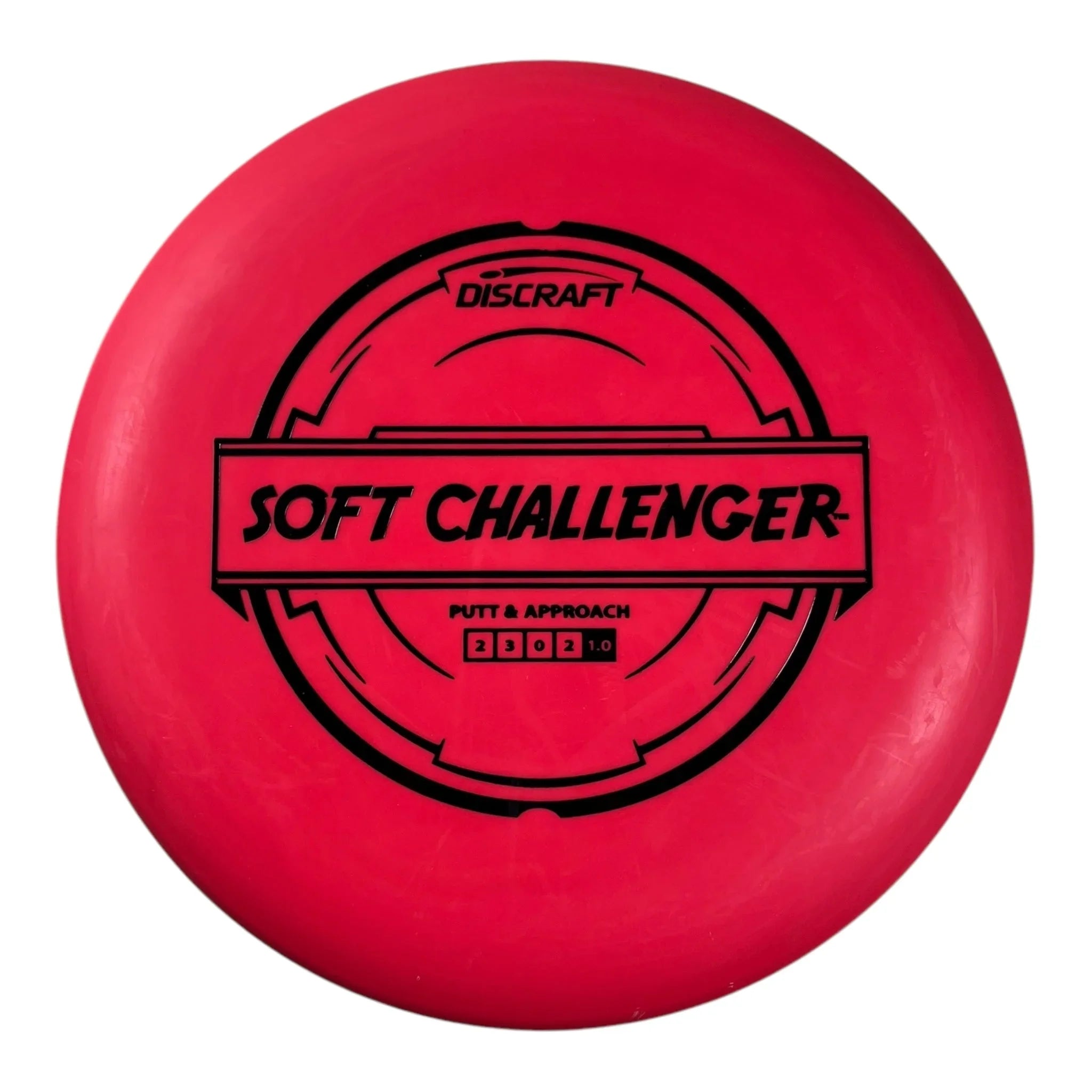 Discraft Challenger | Putter Line Soft | Red/Black 173g Disc Golf