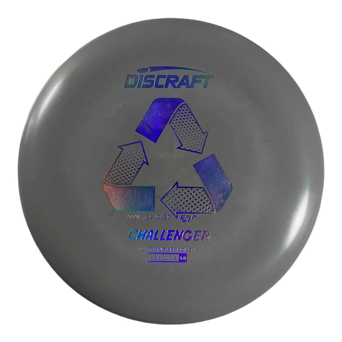 Discraft Challenger | Recycled ESP | Grey/Holo 167g Disc Golf