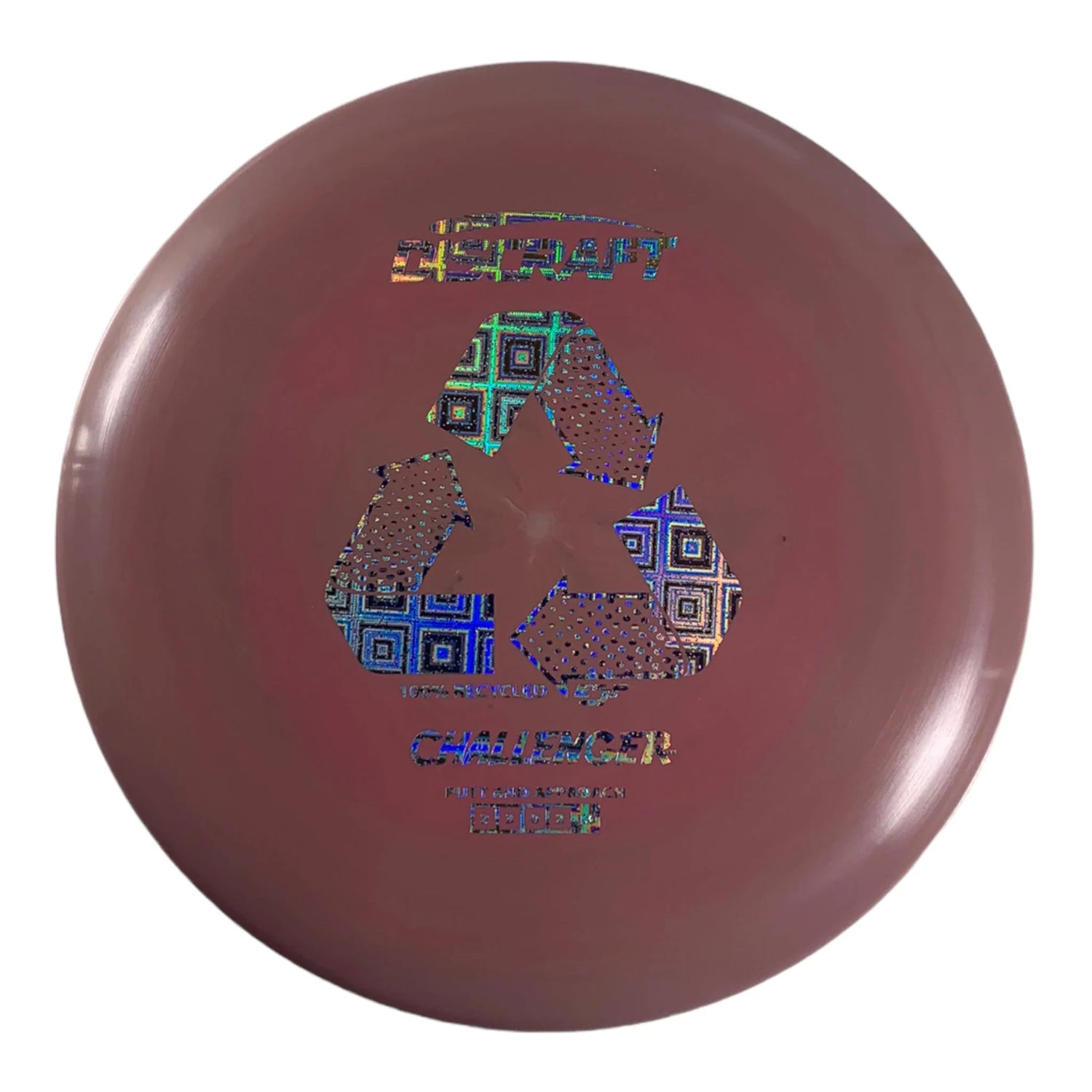 Discraft Challenger | Recycled ESP | Pink/Holo 173g Disc Golf