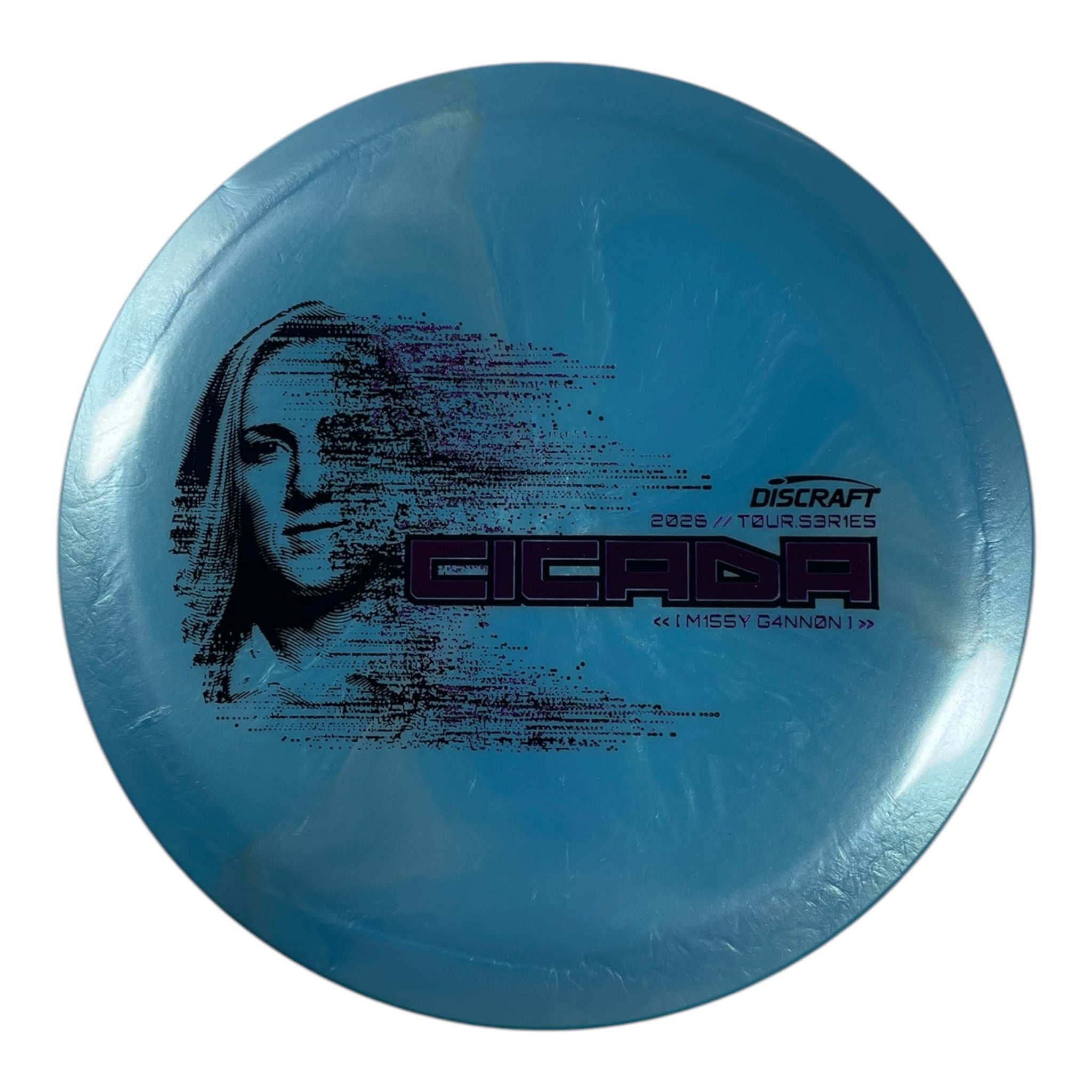 Discraft Cicada | Titanium Big Z | Blue/Purple 173g (Missy Gannon 2026 Tour Series) Disc Golf