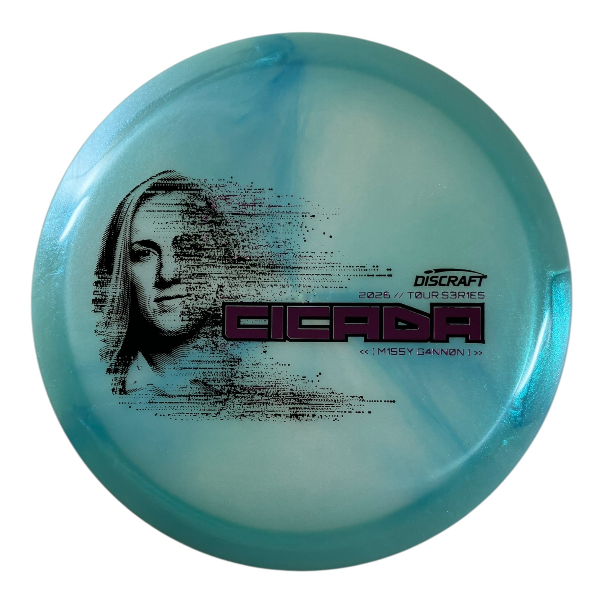 Discraft Cicada | Titanium Big Z | Blue/Red 173g (Missy Gannon 2026 Tour Series) Disc Golf