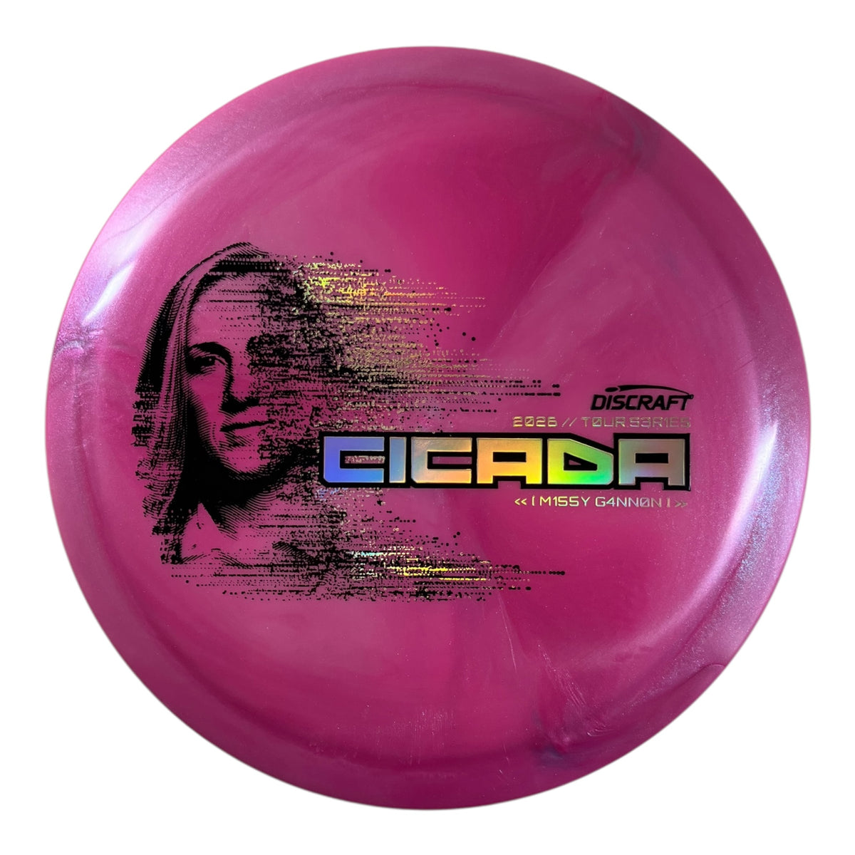 Discraft Cicada | Titanium Big Z | Pink/Gold 175g (Missy Gannon 2026 Tour Series) Disc Golf