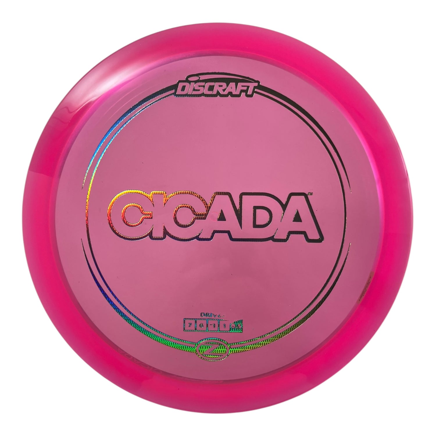 Discraft Cicada | Z Line | Pink/Holo 175g Disc Golf
