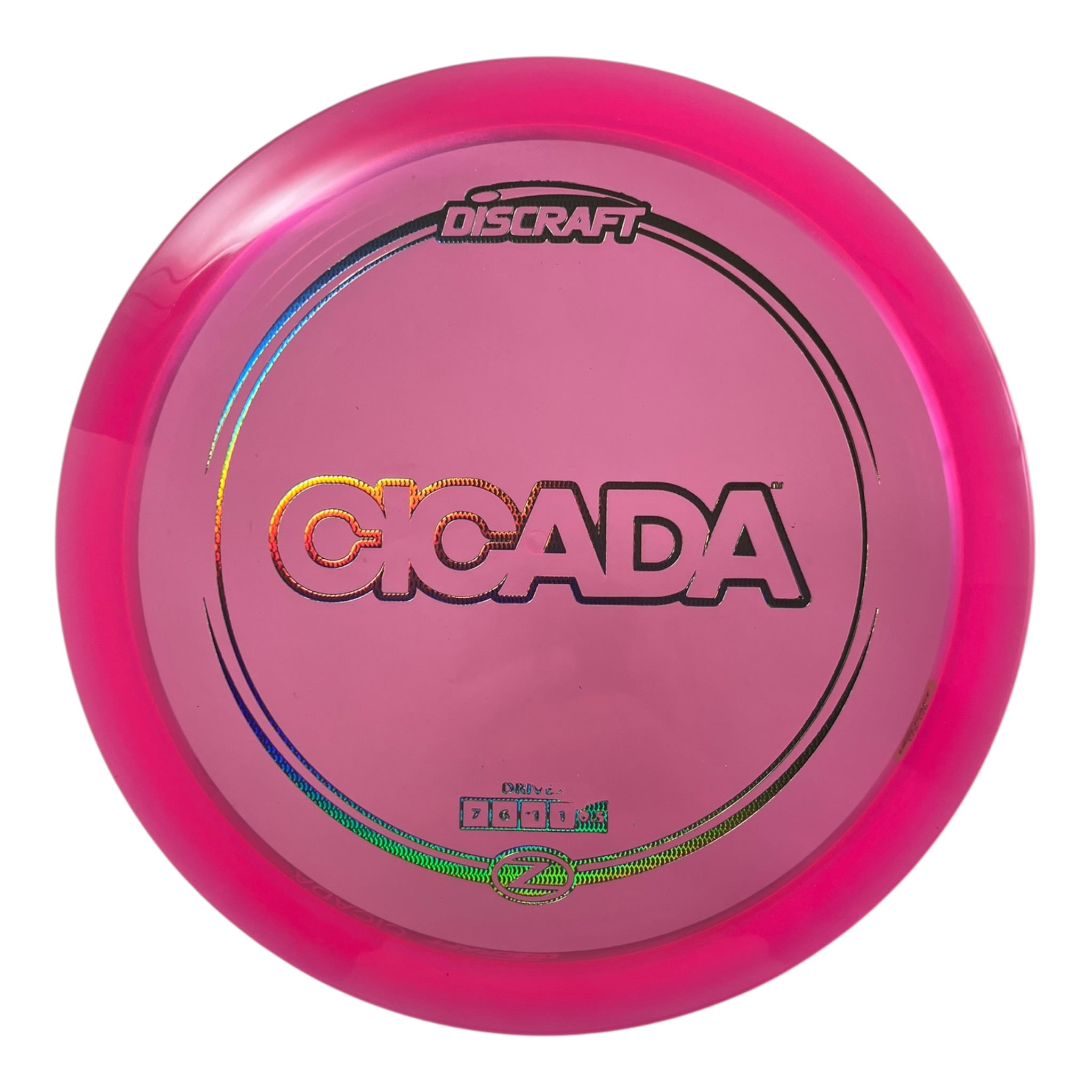 Discraft Cicada | Z Line | Pink/Holo 175g Disc Golf