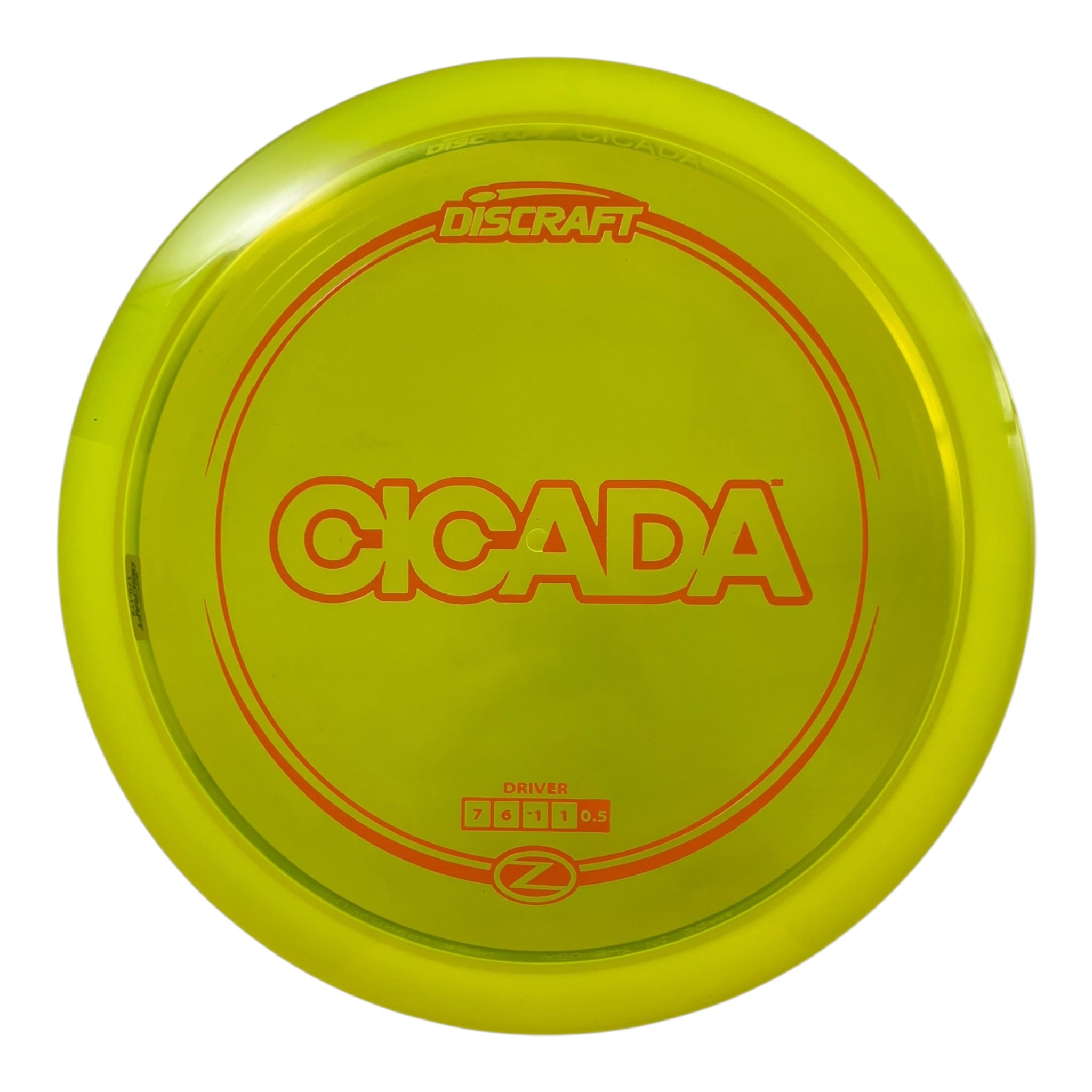 Discraft Cicada | Z Line | Yellow/Orange 172g Disc Golf