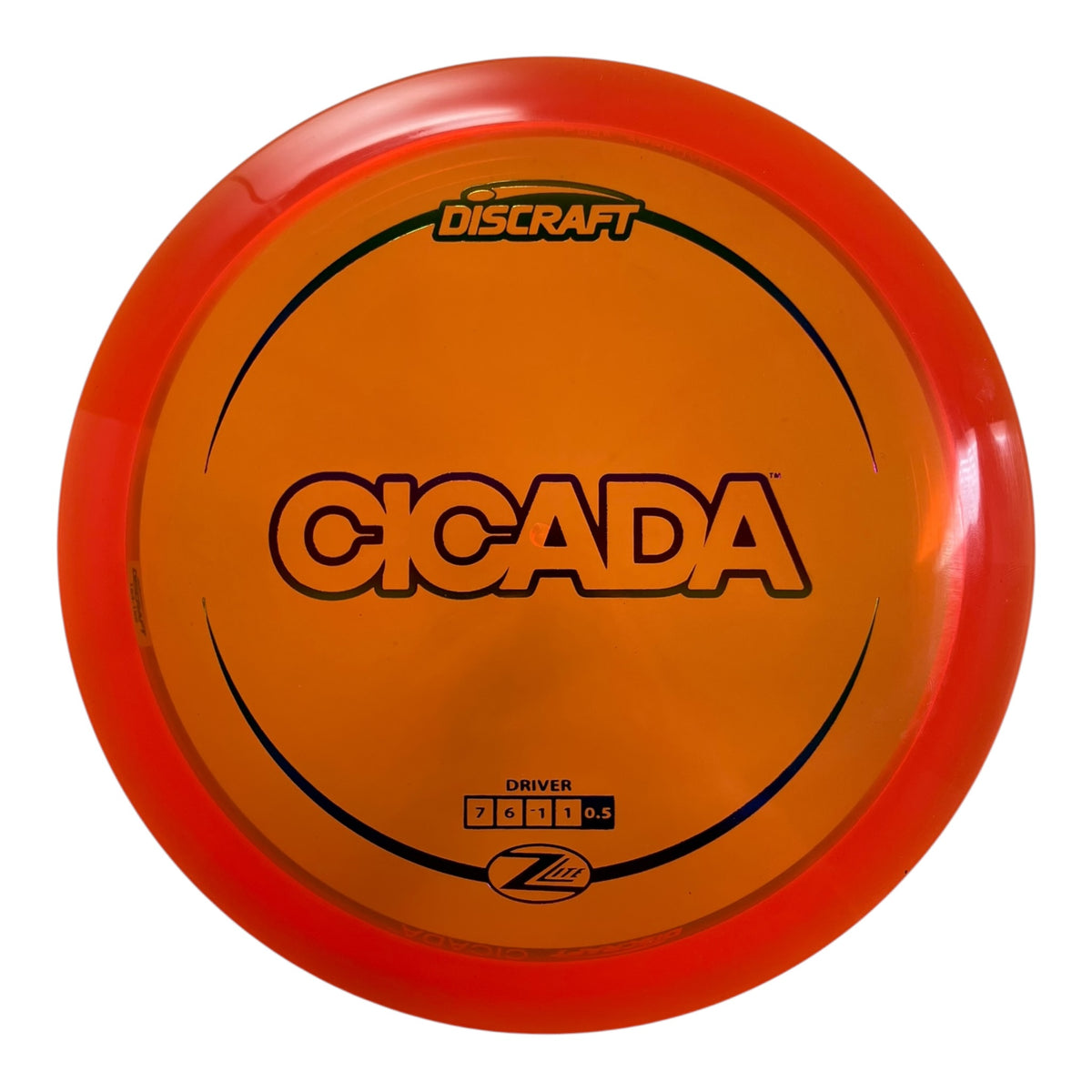 Discraft Cicada | Z Lite | Orange/Rainbow 164g Disc Golf