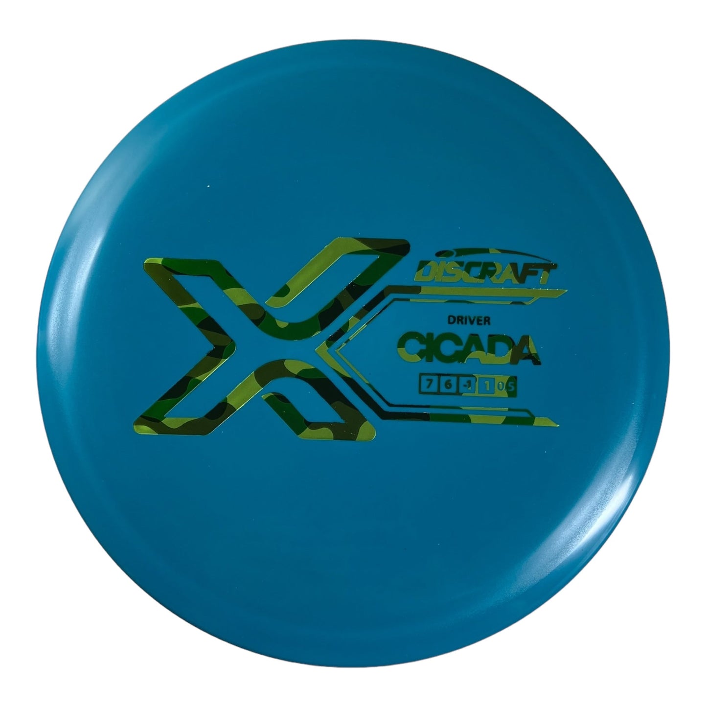 Discraft Cicada | X Line | Blue/Camo 170g Disc Golf