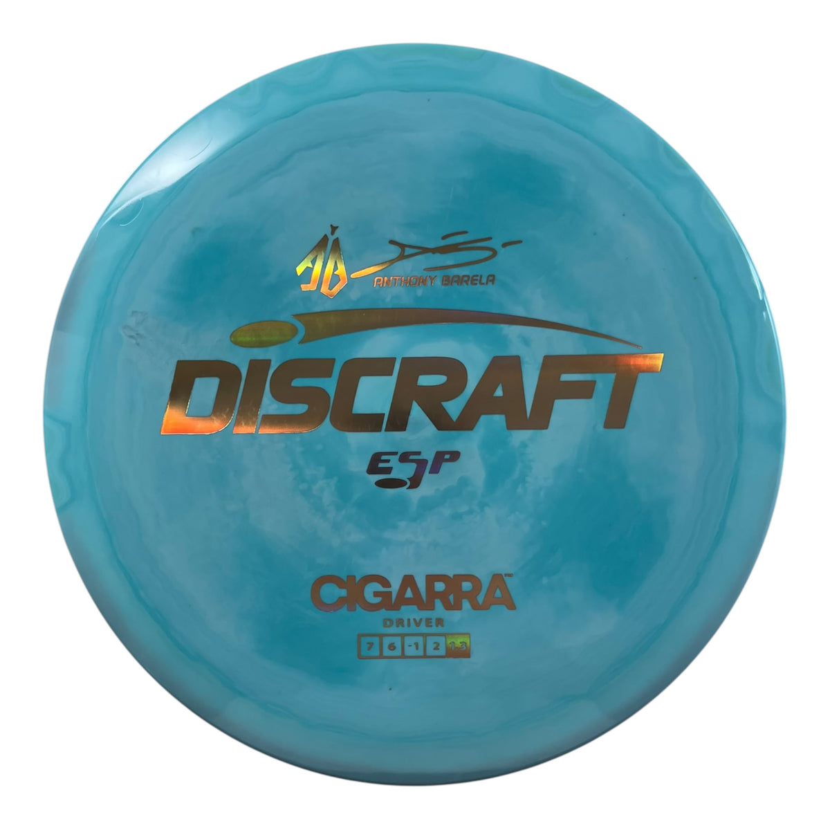 Discraft Cigarra | ESP | Blue/Gold 172g (Anthony Barela) Disc Golf