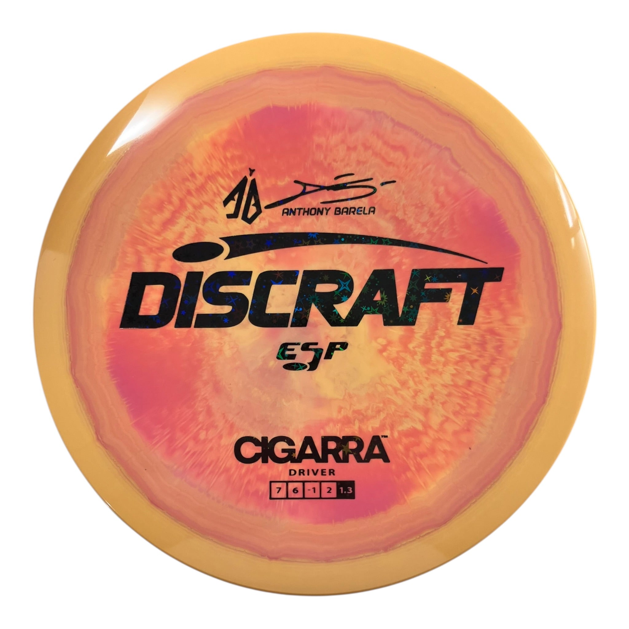 Discraft Cigarra | ESP | Orange/Black Stars 175g (Anthony Barela) Disc Golf