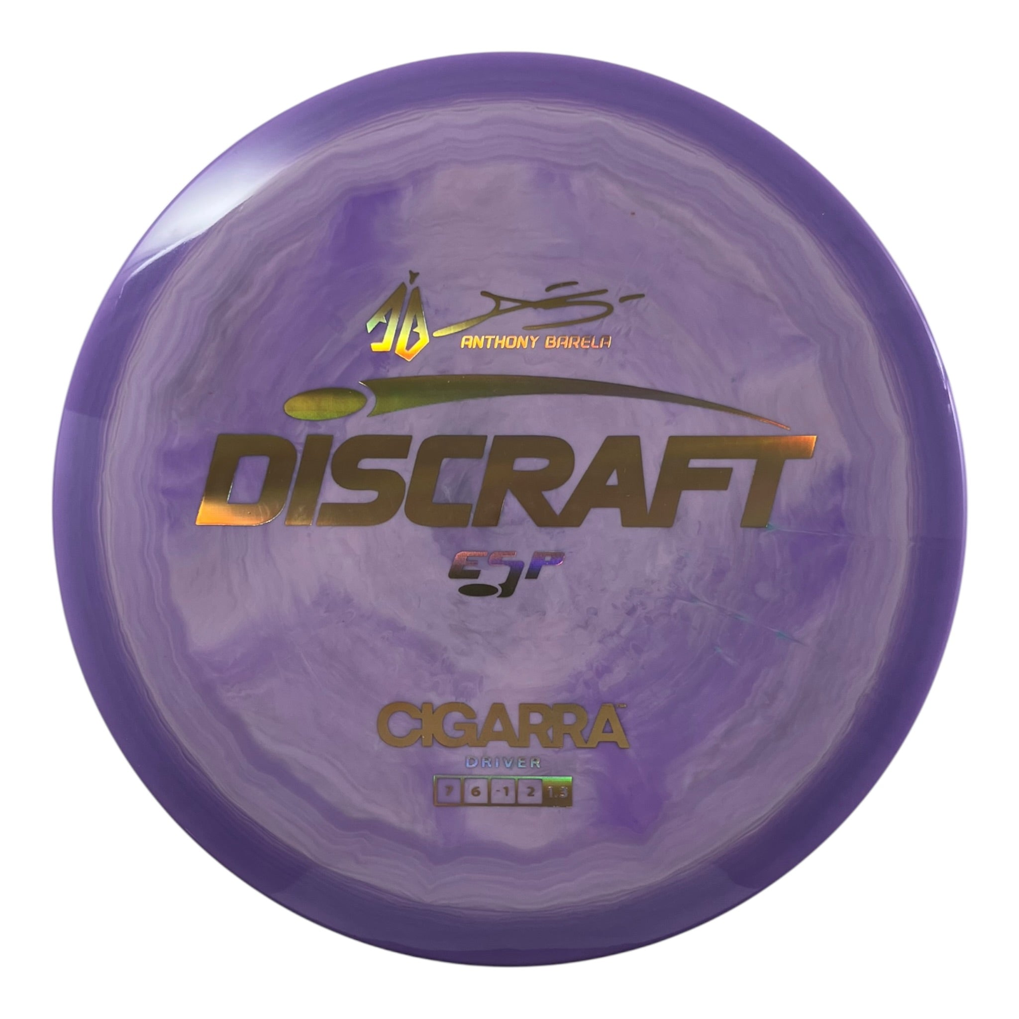 Discraft Cigarra | ESP | Purple/Gold 172g (Anthony Barela) Disc Golf