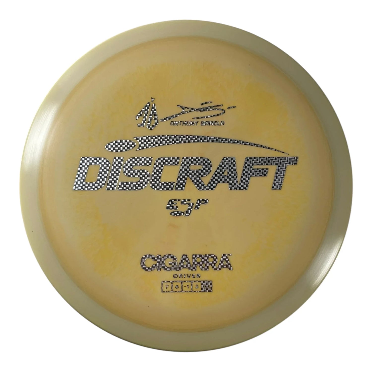 Discraft Cigarra | ESP | Yellow/Metal 170g (Anthony Barela) Disc Golf