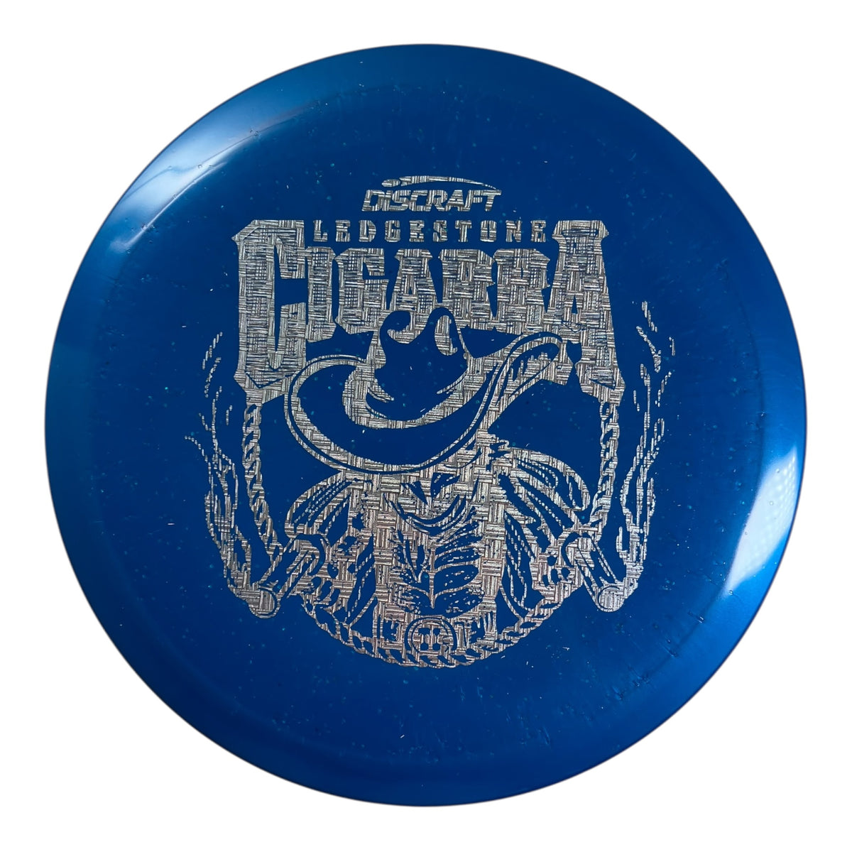 Discraft Cigarra | Ti Sparkle | Blue/Holo 175g (Ledgestone) Disc Golf