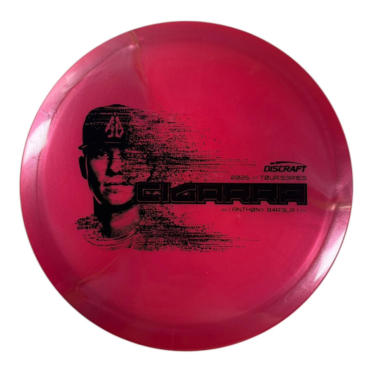 Discraft Cigarra | Titanium Big Z | Pink/Pink 171g (Anthony Barela 2026 Tour Series) Disc Golf