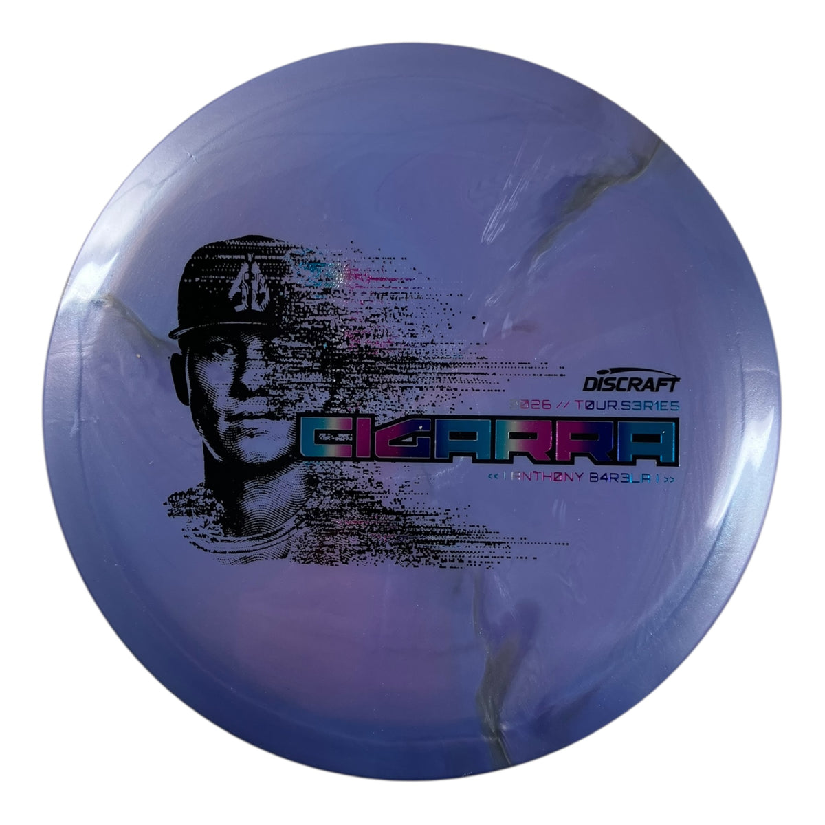 Discraft Cigarra | Titanium Big Z | Purple/Sunset 172g (Anthony Barela 2026 Tour Series) Disc Golf