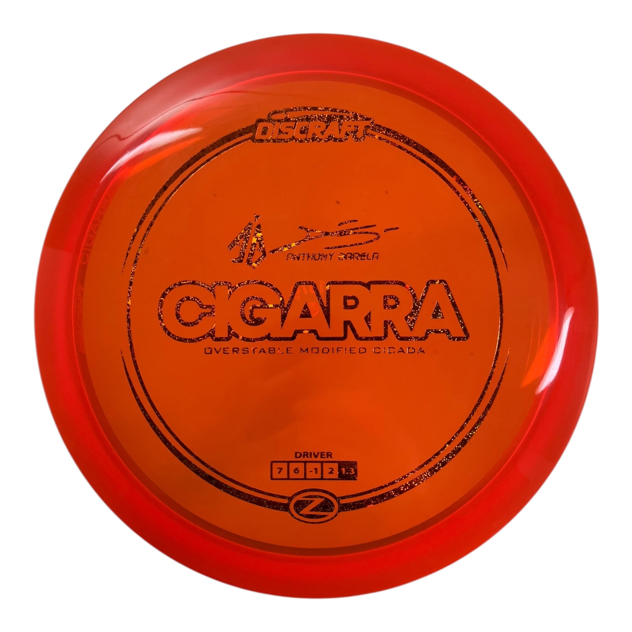 Discraft Cigarra | Z Line | Orange/Bronze 167g (Anthony Barela) Disc Golf
