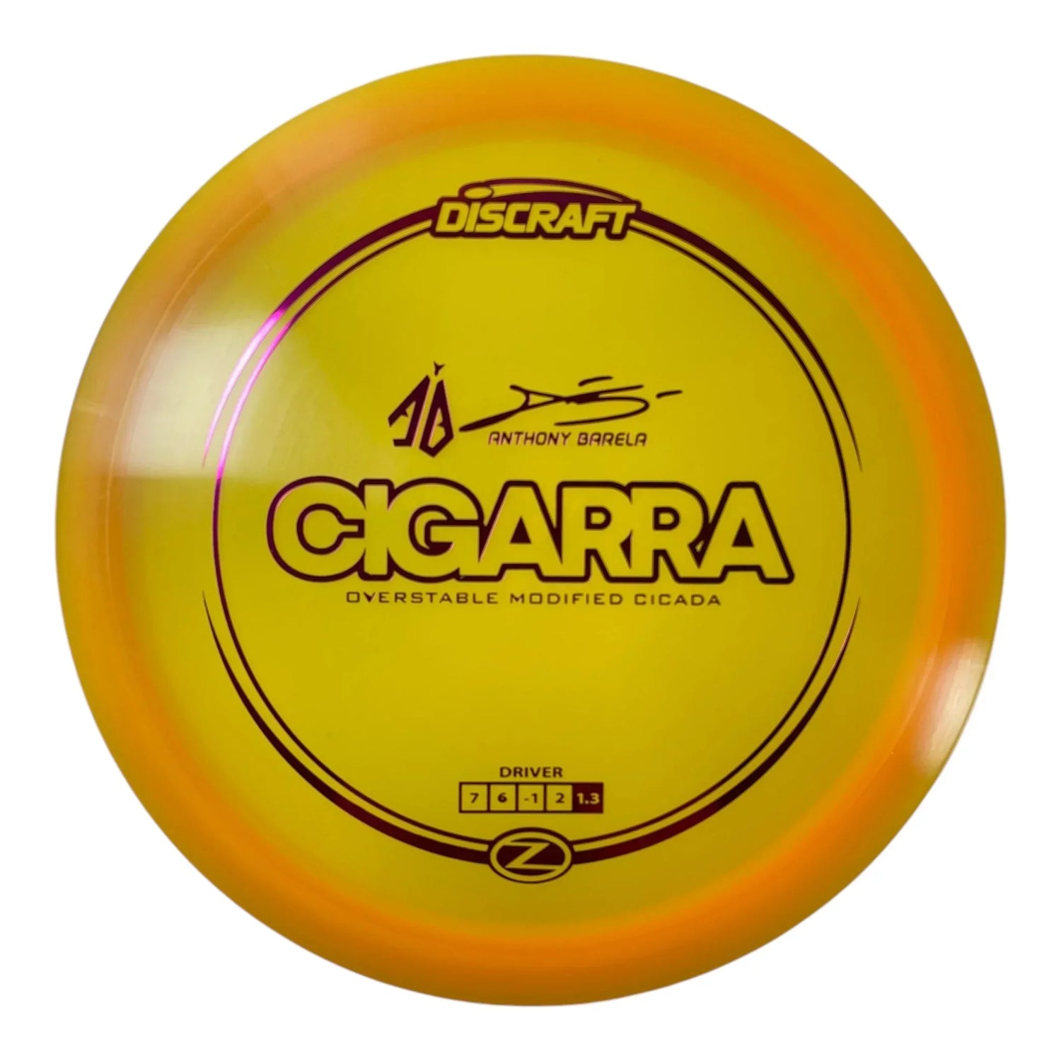 Discraft Cigarra | Z Line | Orange/Purple 169g (Anthony Barela) Disc Golf