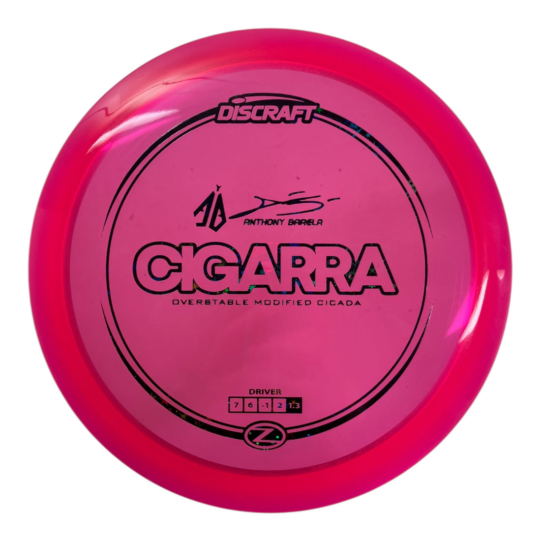Discraft Cigarra | Z Line | Pink/Black 172g (Anthony Barela) Disc Golf