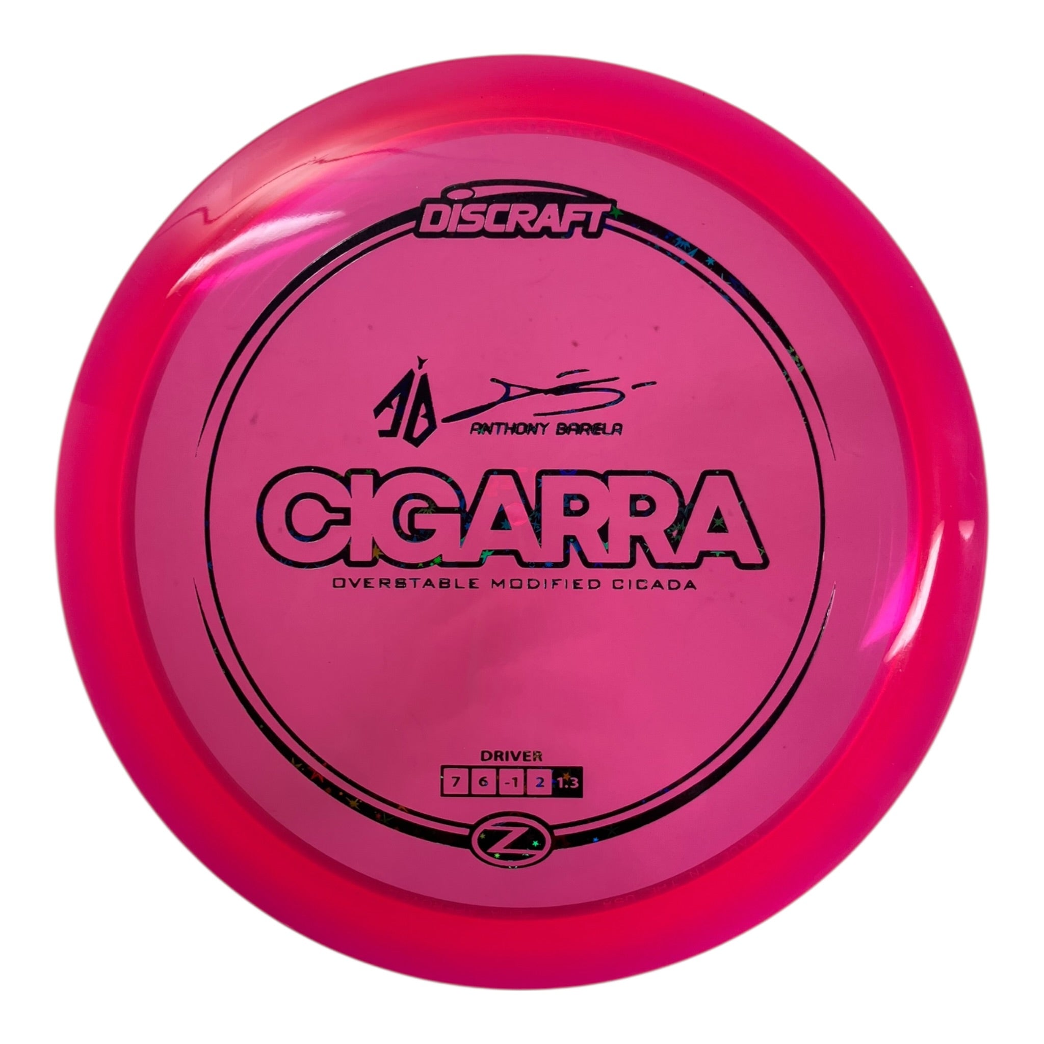 Discraft Cigarra | Z Line | Pink/Black 172g (Anthony Barela) Disc Golf
