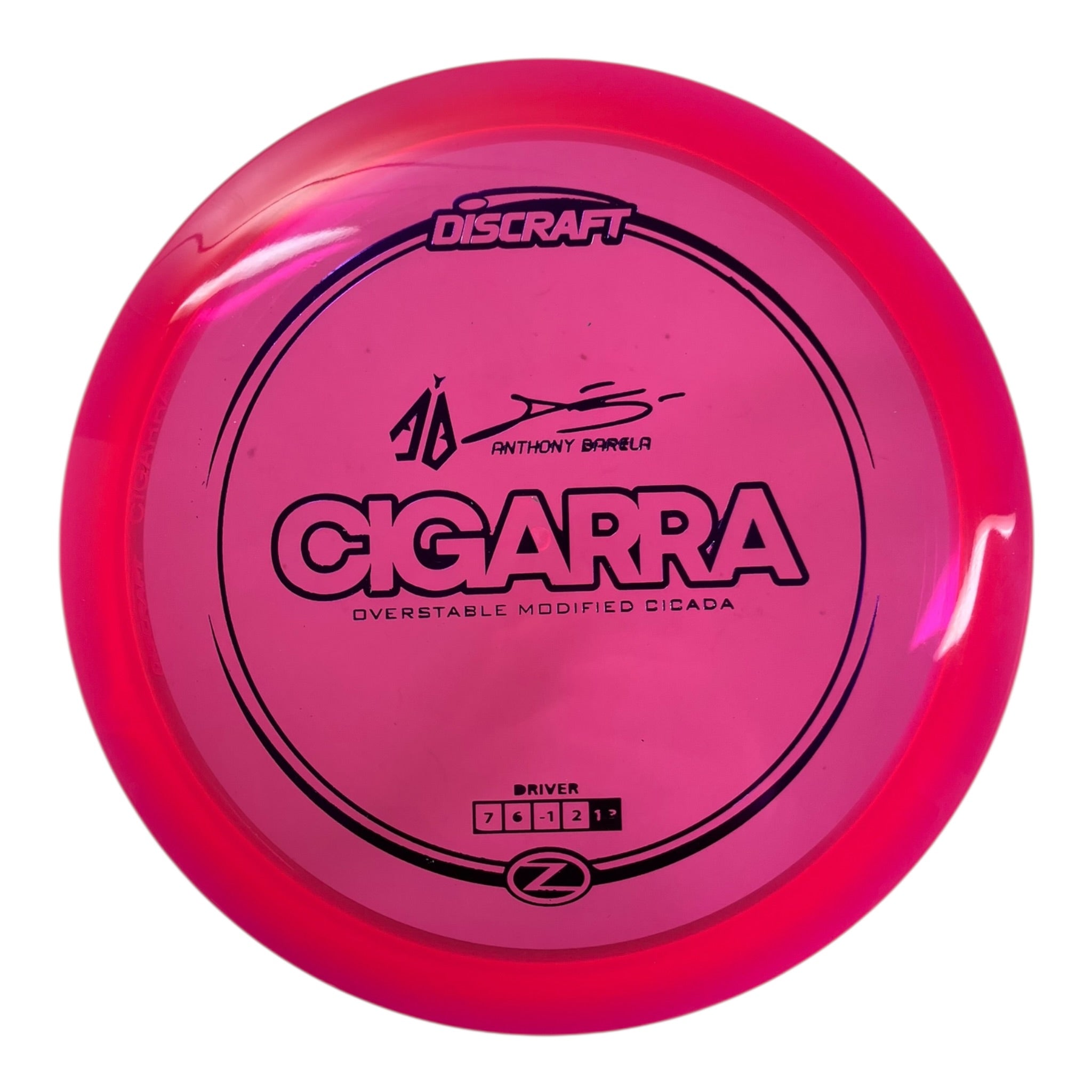 Discraft Cigarra | Z Line | Pink/Purple 175g (Anthony Barela) Disc Golf