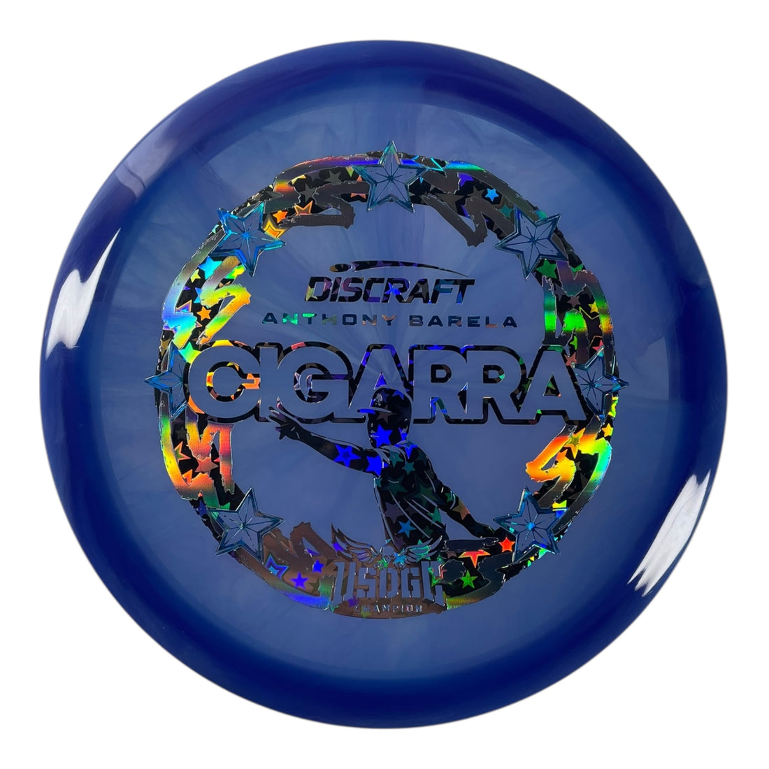 Discraft Cigarra | Z Swirl | Purple/Holo/Blue 171g (Anthony Barela USDGC) Disc Golf